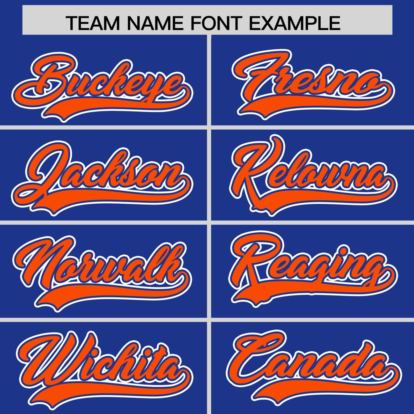 Custom Royal Orange Personalized Color Block Authentic Baseball Jersey