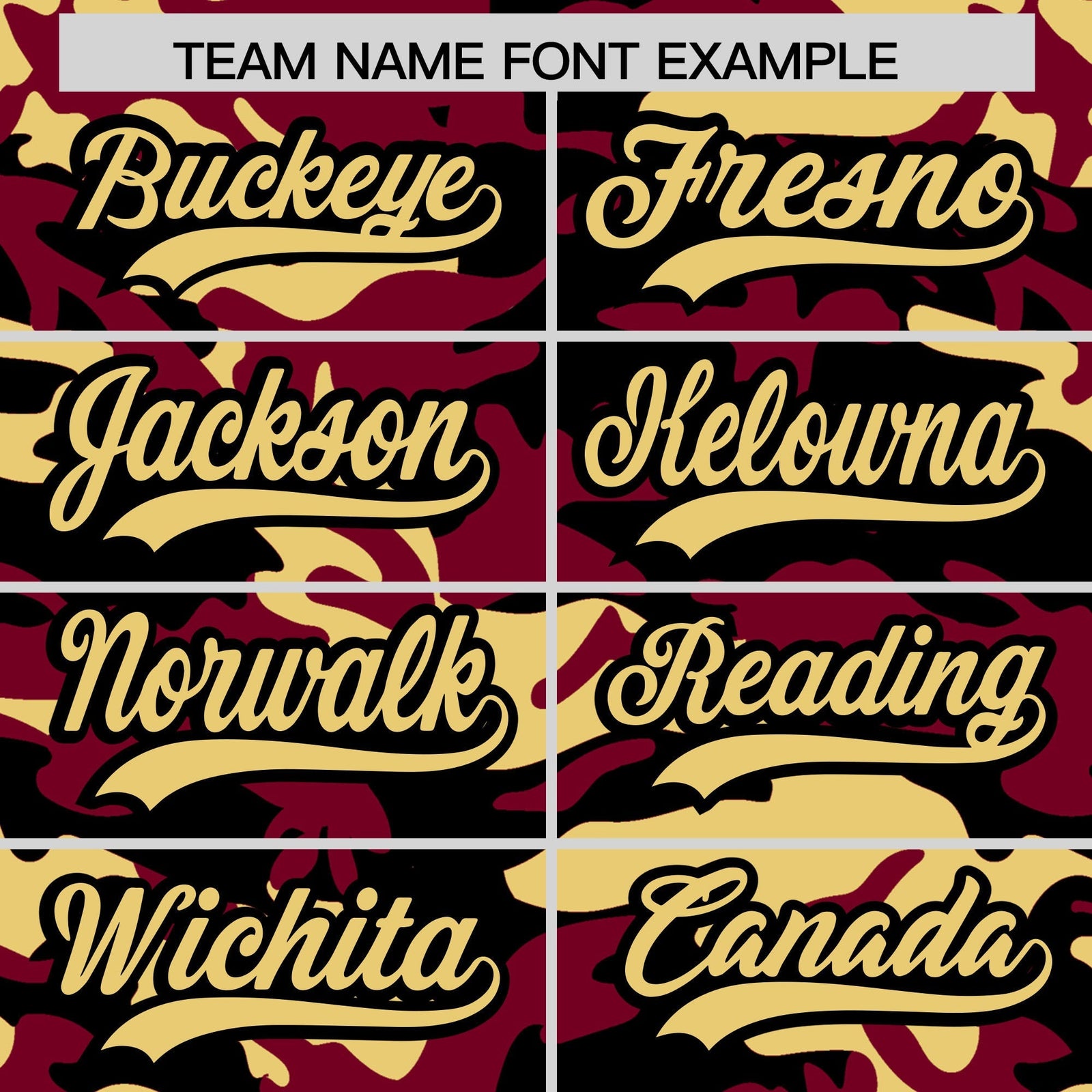 Custom Crimson Black Khaki Camo Gradient Fashion Baseball Jersey | Perfect for Training,Sublimation Printed & Stitched,Add Name and Numbern,Perfect for Teams | KXKSHOP