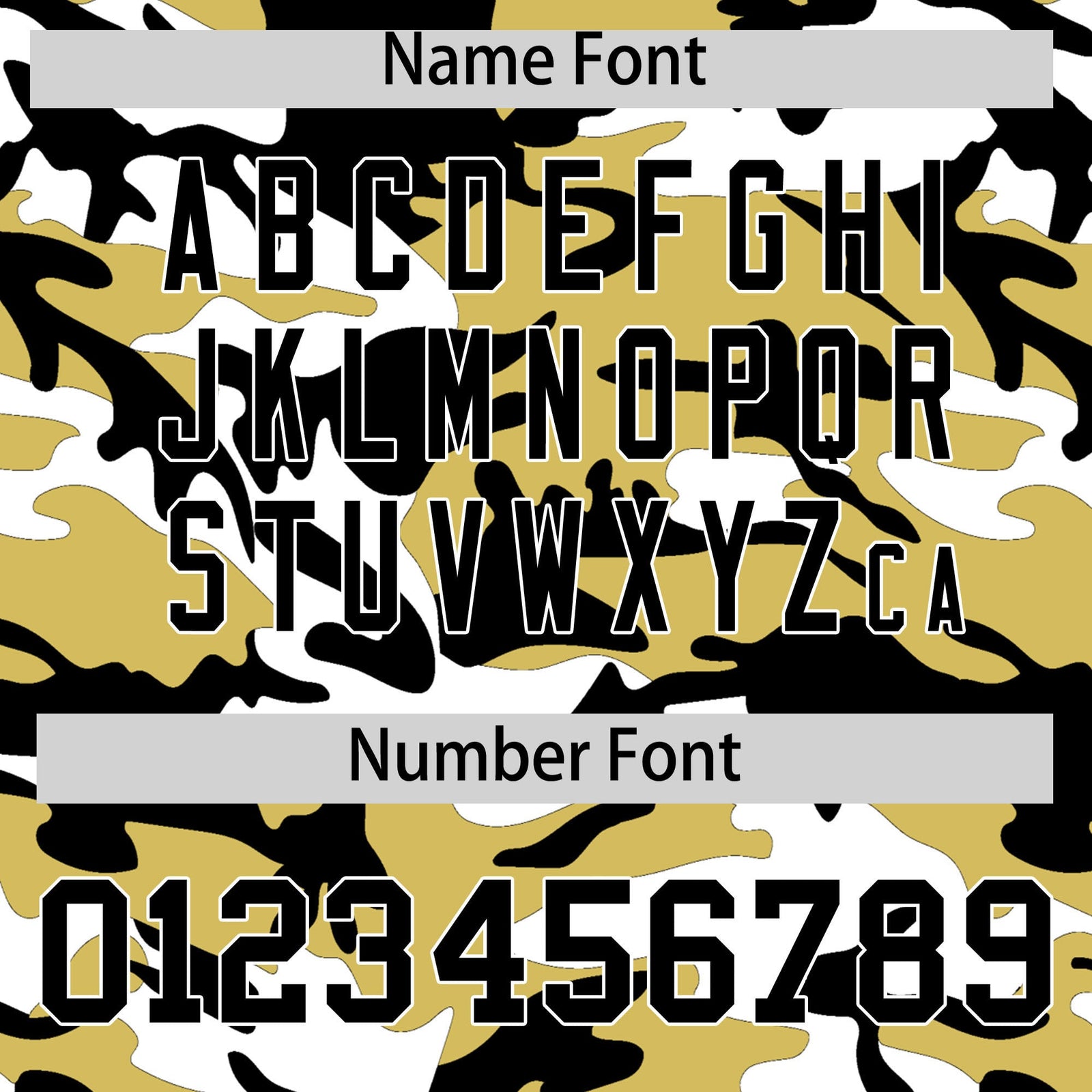 Custom Old Gold Black White Camo Gradient Fashion Baseball Jersey | Perfect for Training,Sublimation Printed & Stitched,Add Name and Numbern,Perfect for Teams | KXKSHOP