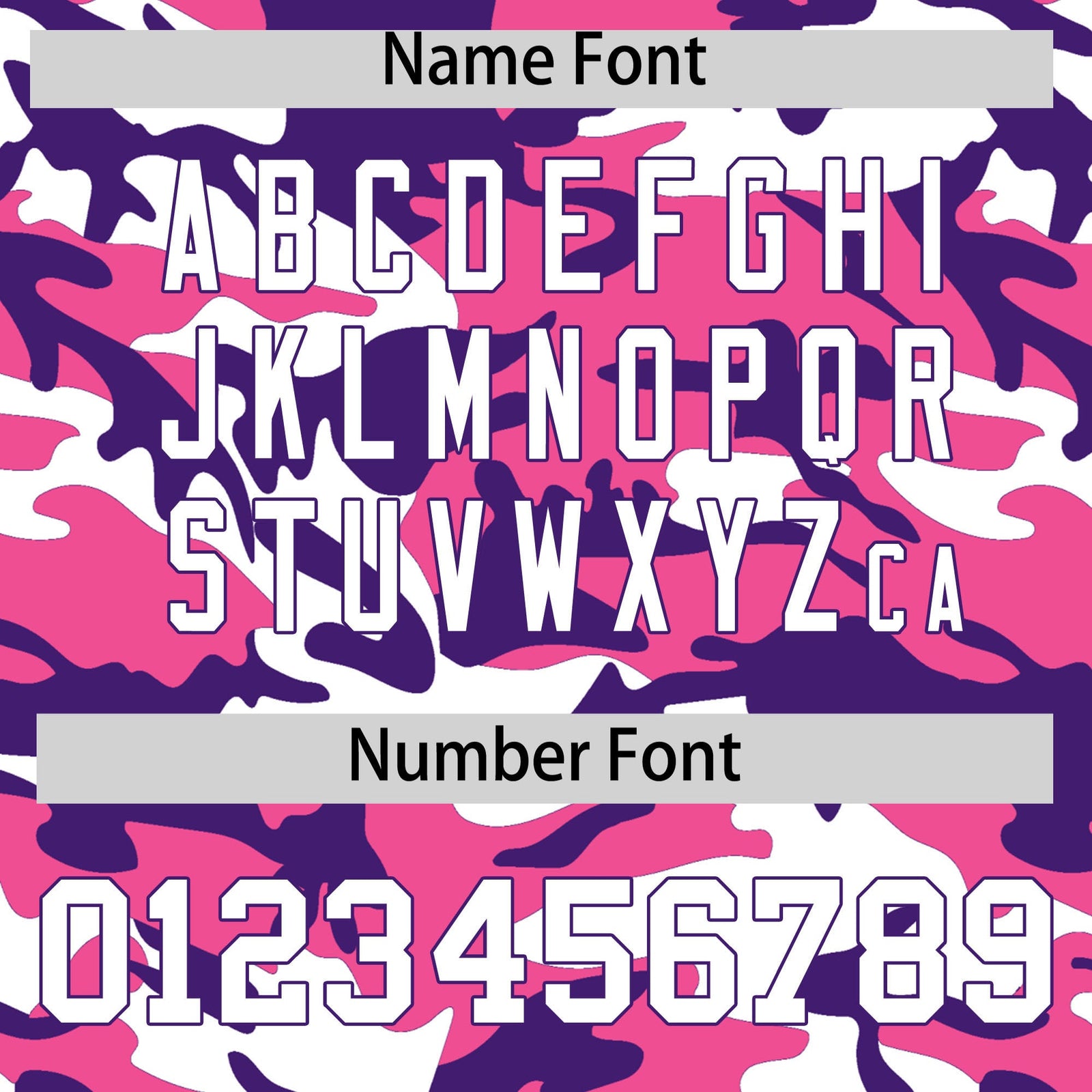 Custom Pink Purple White Camo Gradient Fashion Baseball Jersey | Perfect for Training,Sublimation Printed & Stitched,Add Name and Numbern,Perfect for Teams | KXKSHOP
