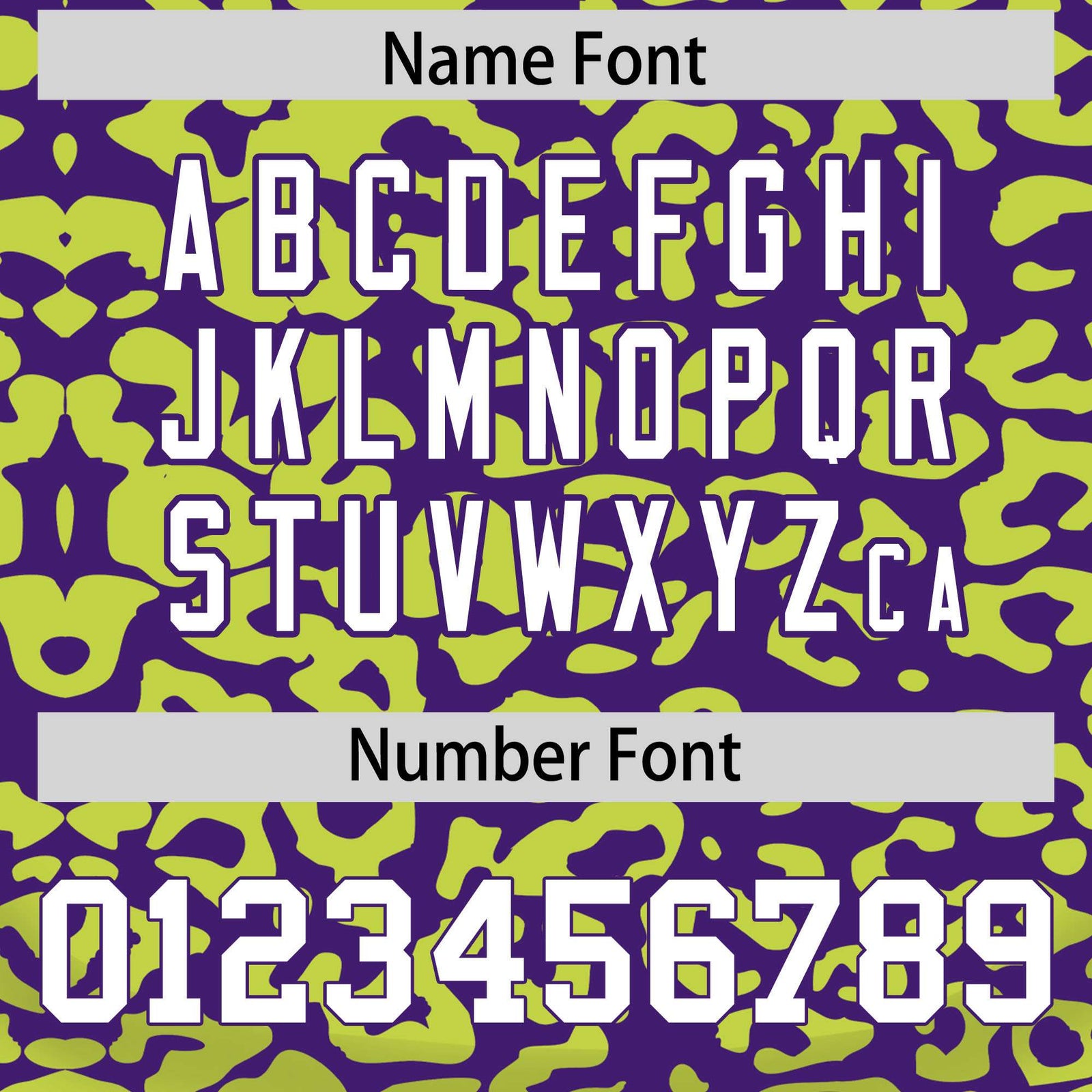 Custom Purple Fluorescent Green Leopard Print Pattern Authentic Baseball Jersey