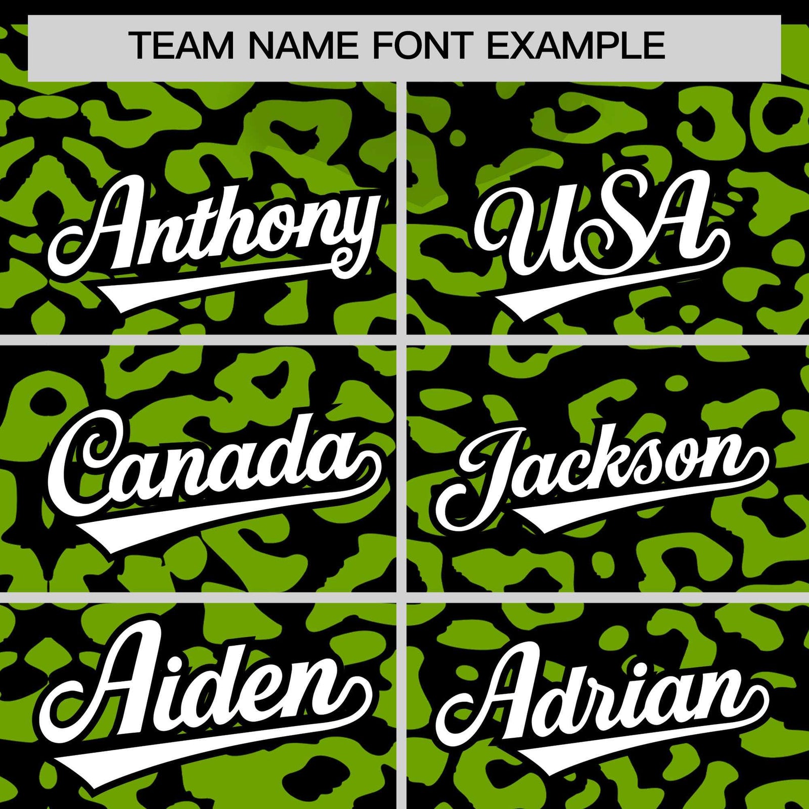 Custom Black Neon Green Leopard Print Pattern Authentic Baseball Jersey