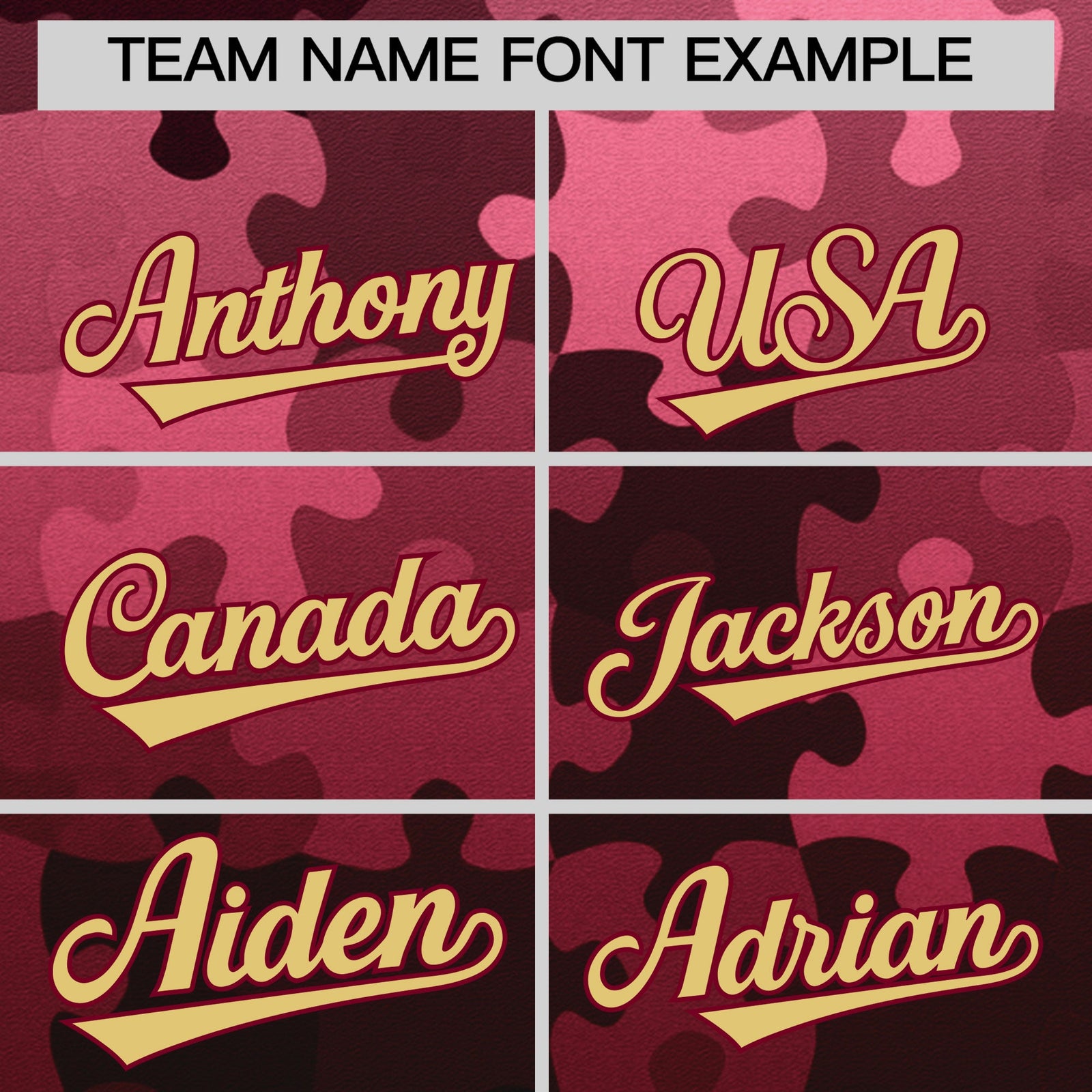 Custom Khaki Crimson Puzzle Elements Baseball Jersey | Sublimation Printed & Stitched,Add Name and Numbern,Perfect for Teams | KXKSHOP