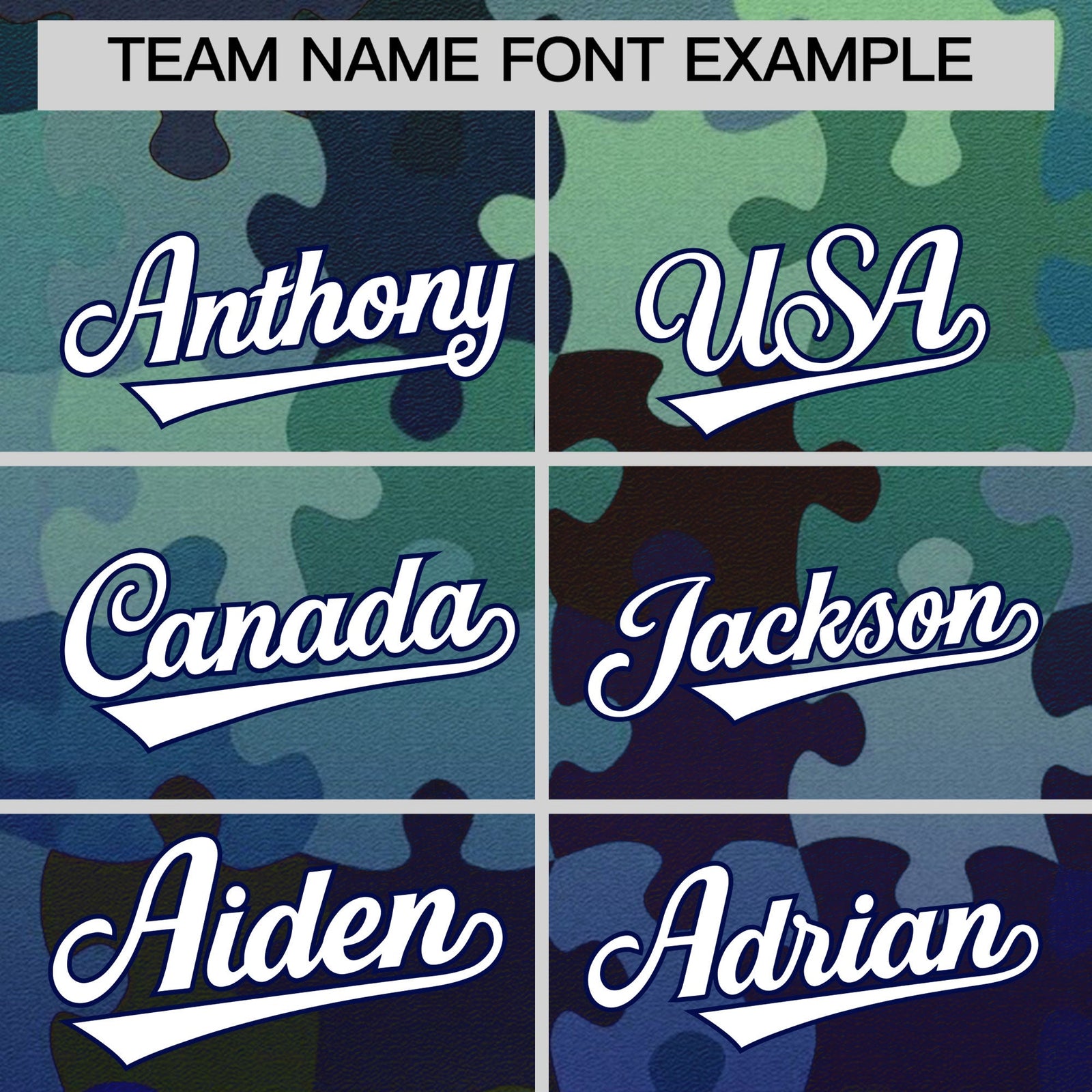 Custom White Dark Blue Puzzle Elements Baseball Jersey | Sublimation Printed & Stitched,Add Name and Numbern,Perfect for Teams | KXKSHOP