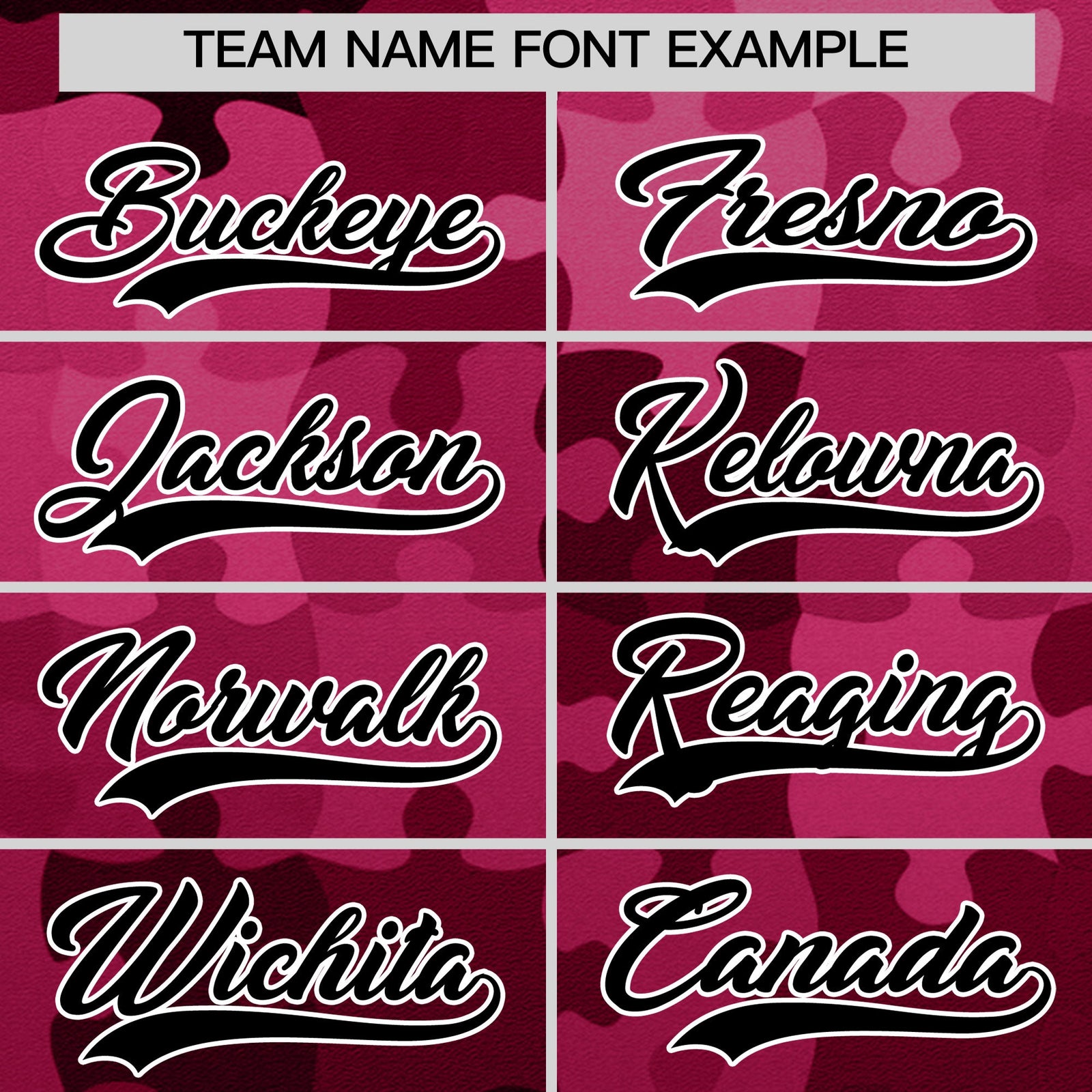 Custom Rose Red Black White Puzzle Elements Baseball Jersey | Sublimation Printed & Stitched,Add Name and Numbern,Perfect for Teams | KXKSHOP