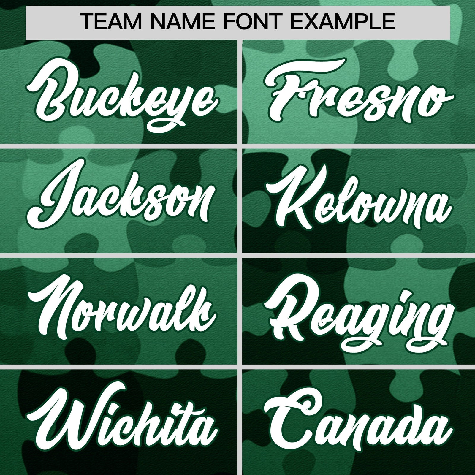 Custom White Green Puzzle Elements Baseball Jersey | Sublimation Printed & Stitched,Add Name and Numbern,Perfect for Teams | KXKSHOP