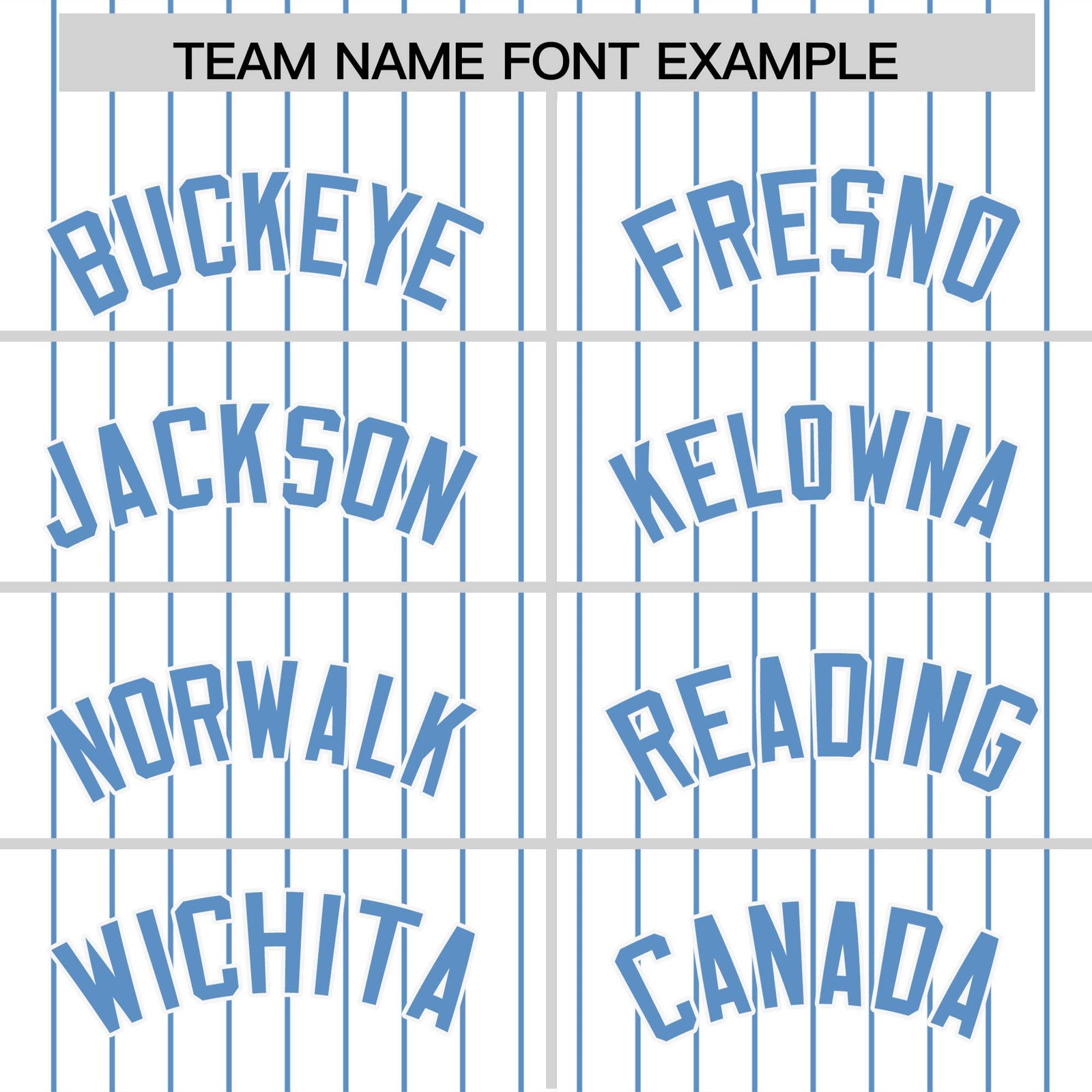 Custom White Light Blue Pinstripe Personalized Two-Tone Authentic Baseball Jersey