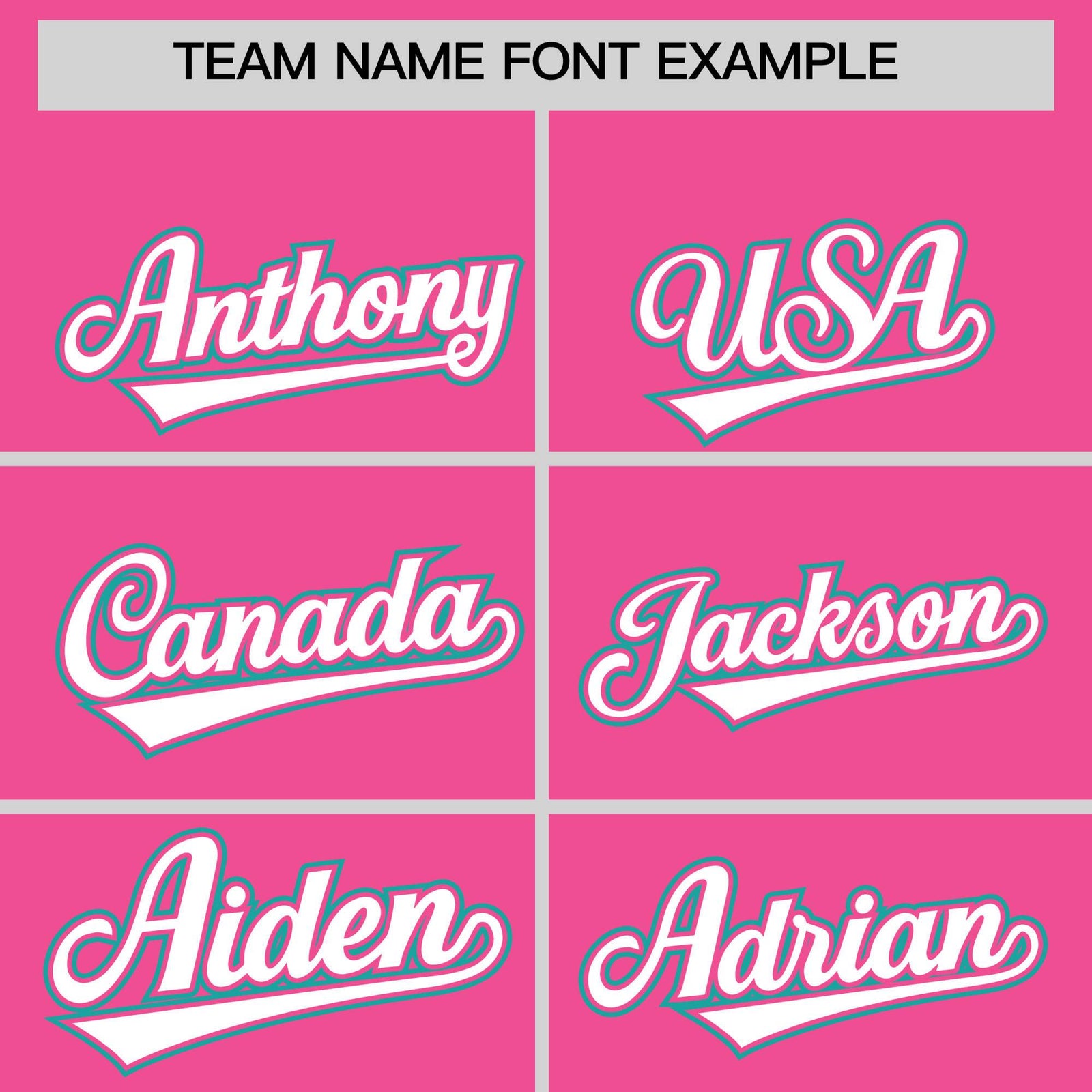 Custom Pink Aqua Personalized Color Block Authentic Baseball jersey