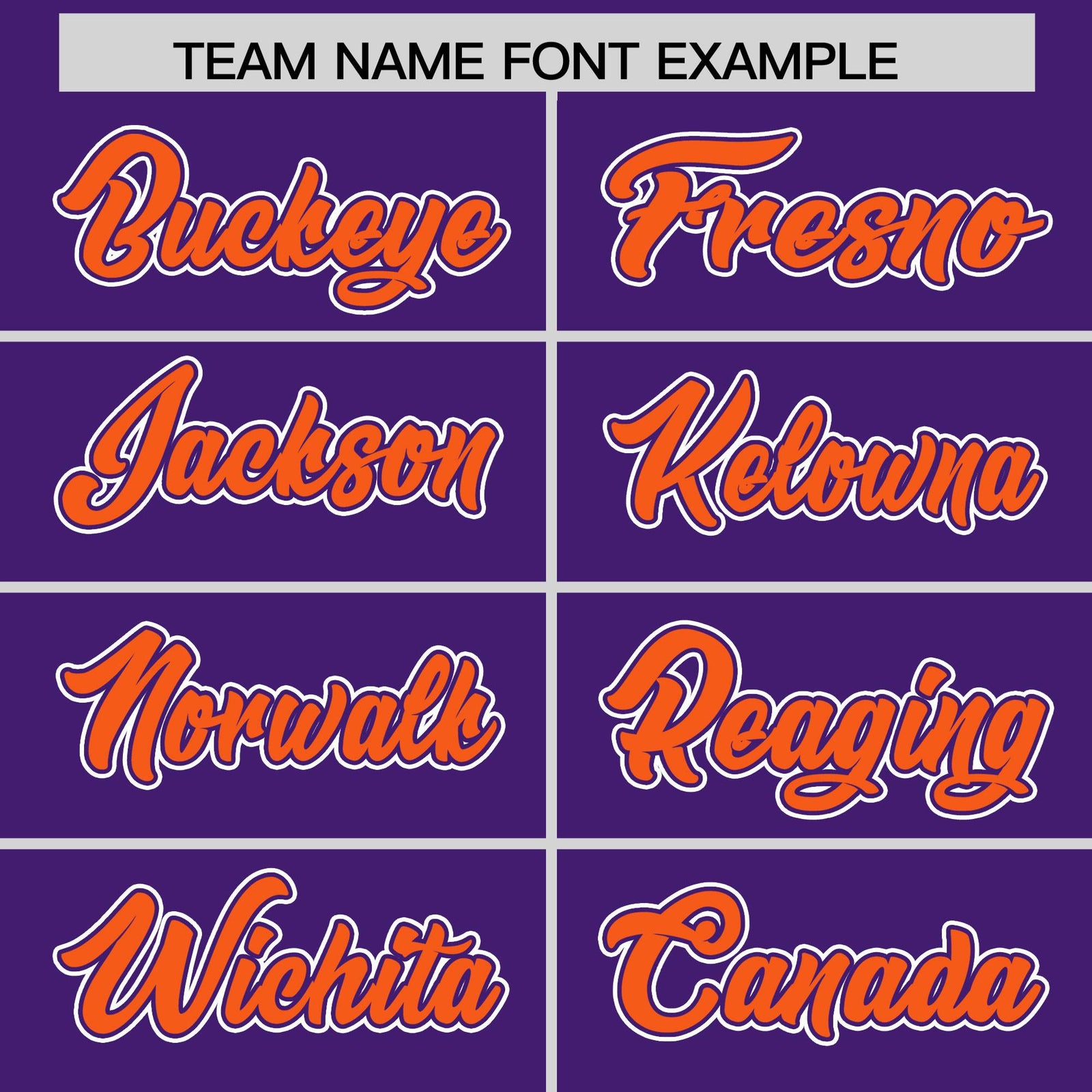 Custom Purple Orange Personalized Color Block Authentic Baseball jersey