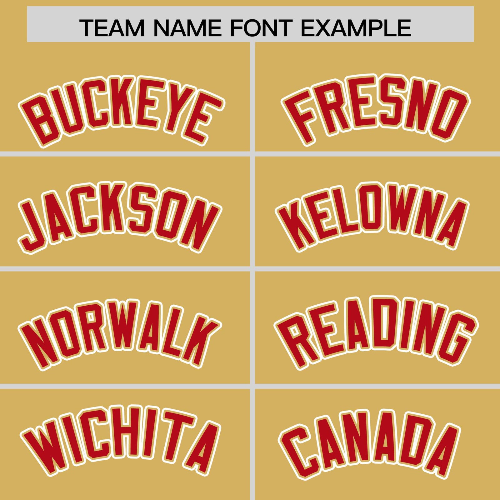 Custom Old Gold Red Contrast Raglan Sleeves Authentic Baseball Jersey