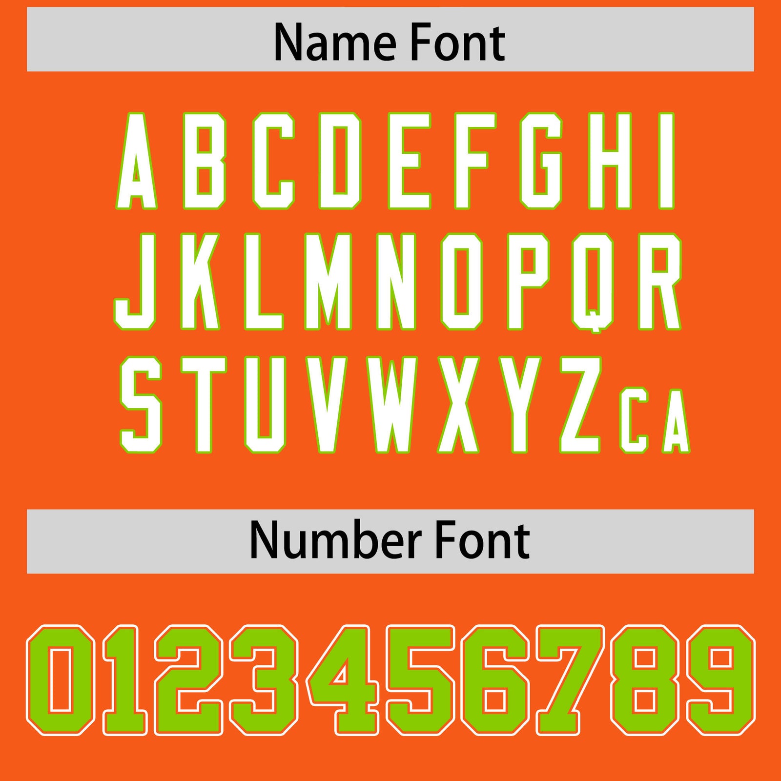 Custom Orange Neon Green Personalized Edge Color Block Authentic Baseball Jersey