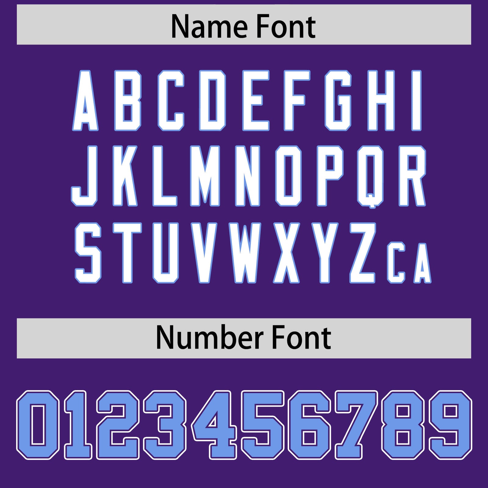 Custom Purple Light Blue Personalized Edge Color Block Authentic Baseball Jersey