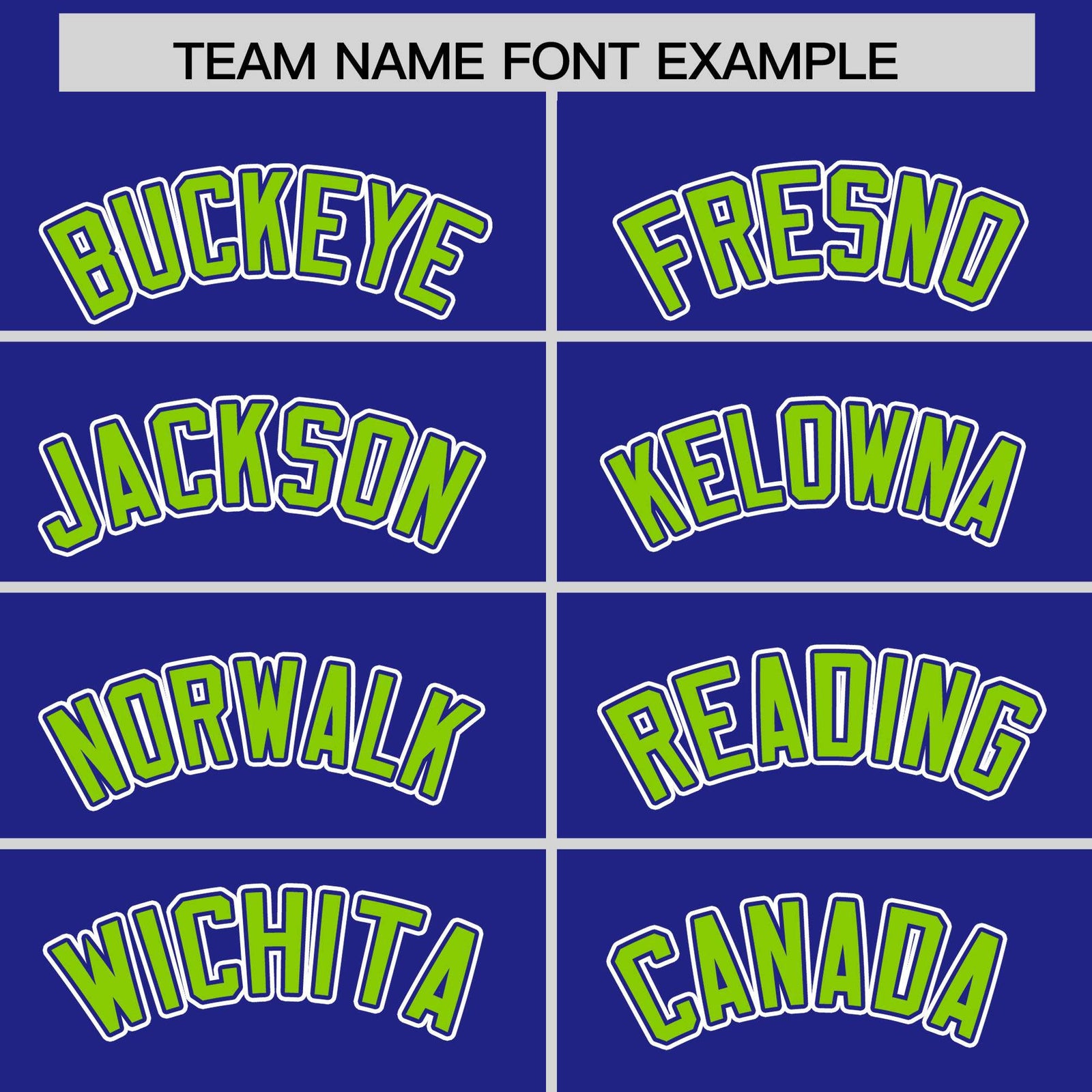 Custom Royal Neon Green Personalized Edge Color Block Authentic Baseball Jersey