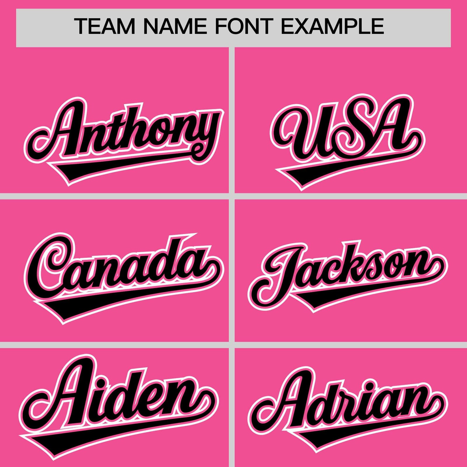 Custom Pink Black Personalized Edge Color Block Authentic Baseball Jersey
