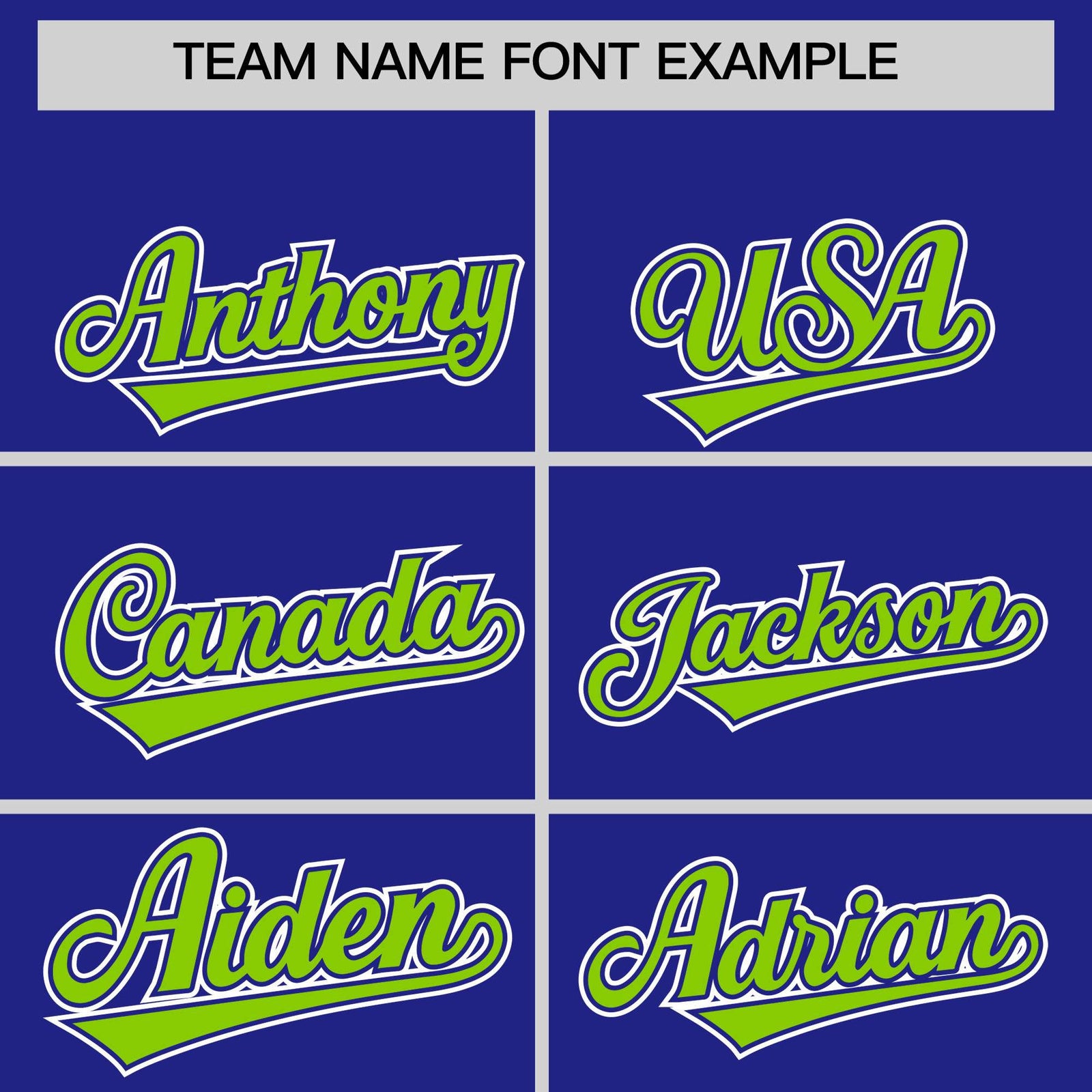 Custom Royal Neon Green Personalized Edge Color Block Authentic Baseball Jersey