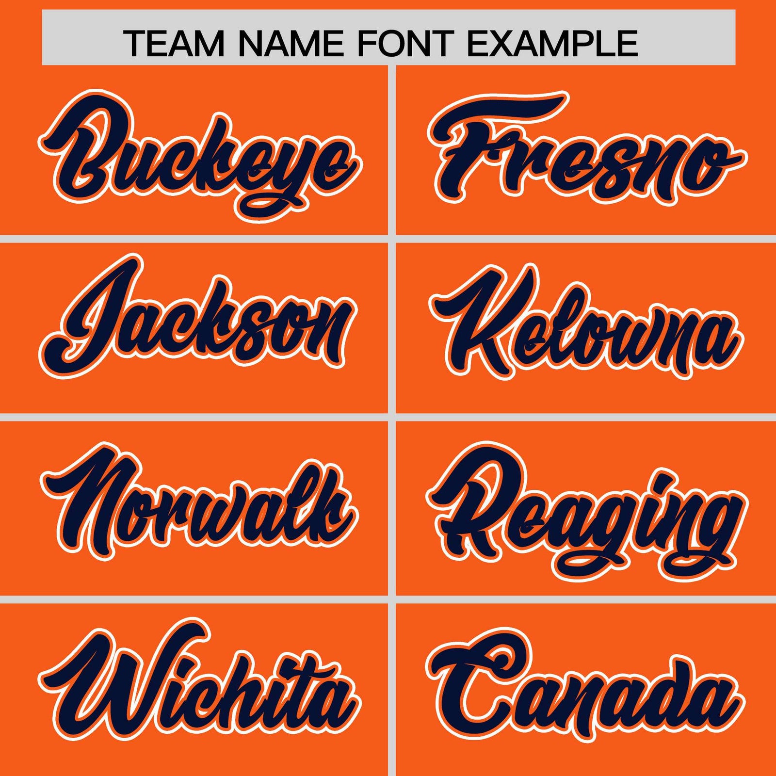 Custom Orange Navy Personalized Edge Color Block Authentic Baseball Jersey