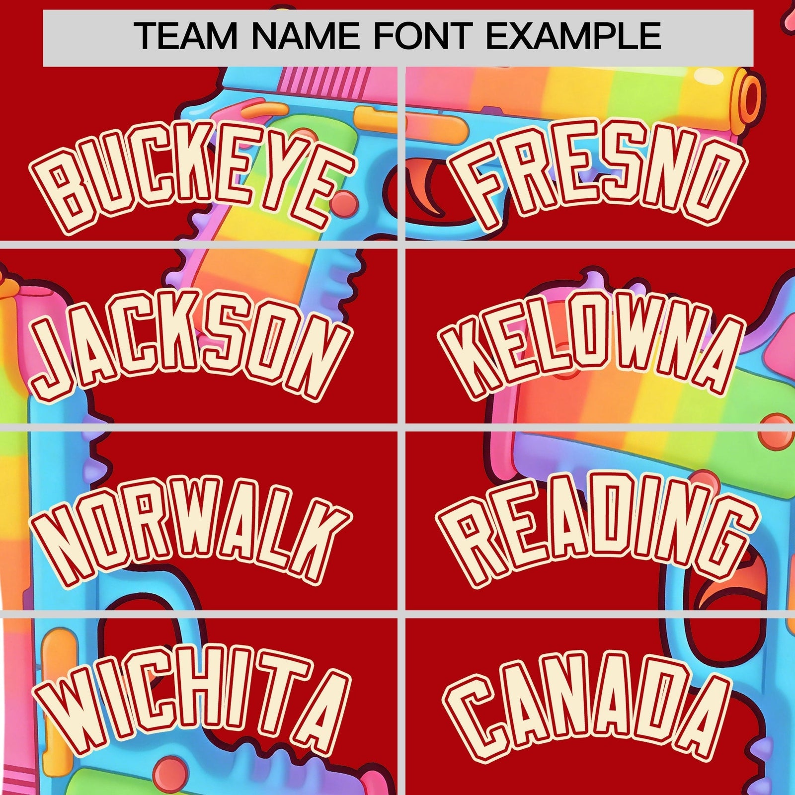 Custom Youth Baseball Jersey Red Cream Sugar-Coated Firepower Graffiti Pattern Hip-hop