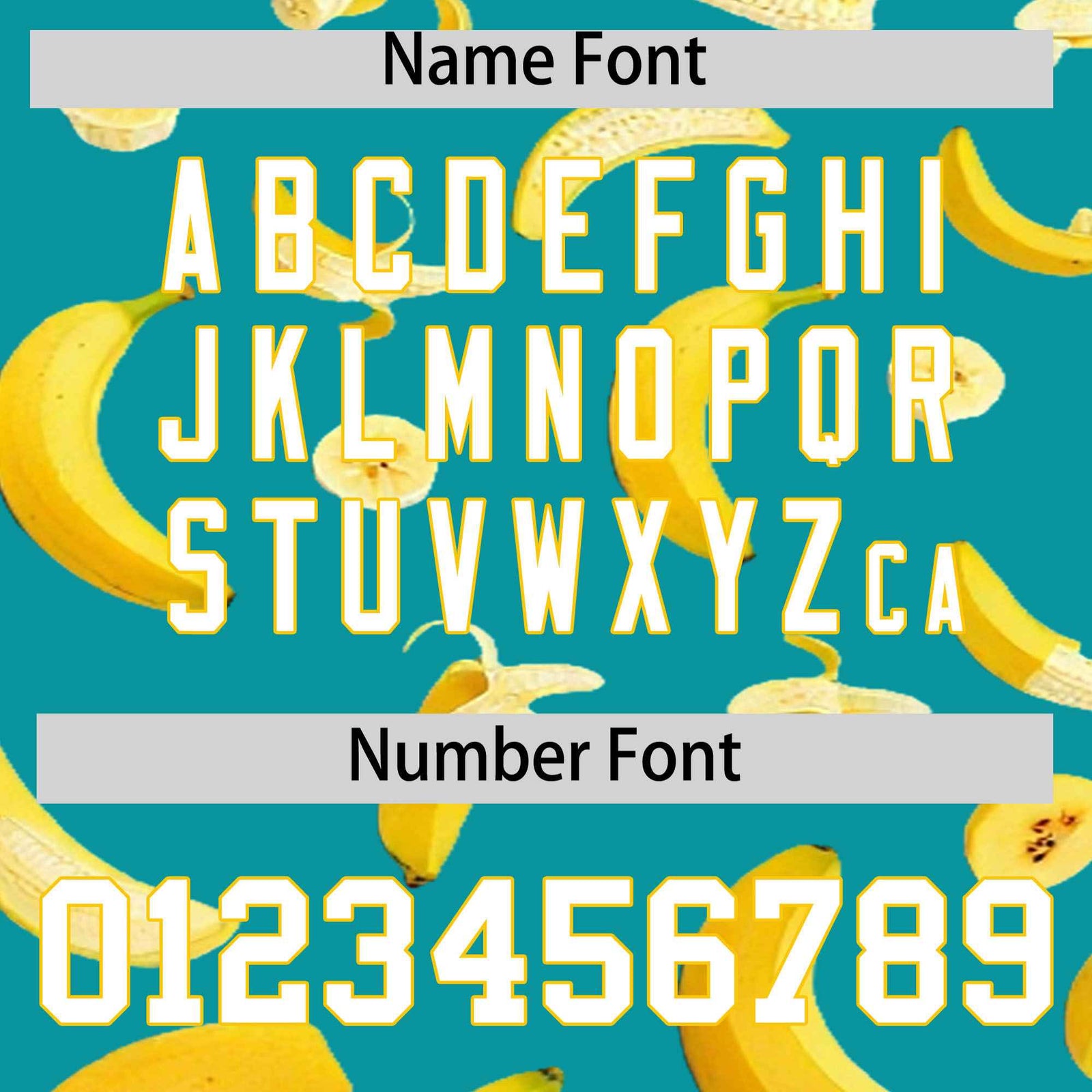 Custom Aqua Banana Graffiti Pattern Fashion Authentic Baseball Jersey | Graffiti Pattern | Embroidery&Dye-sublimation printing | KXKSHOP