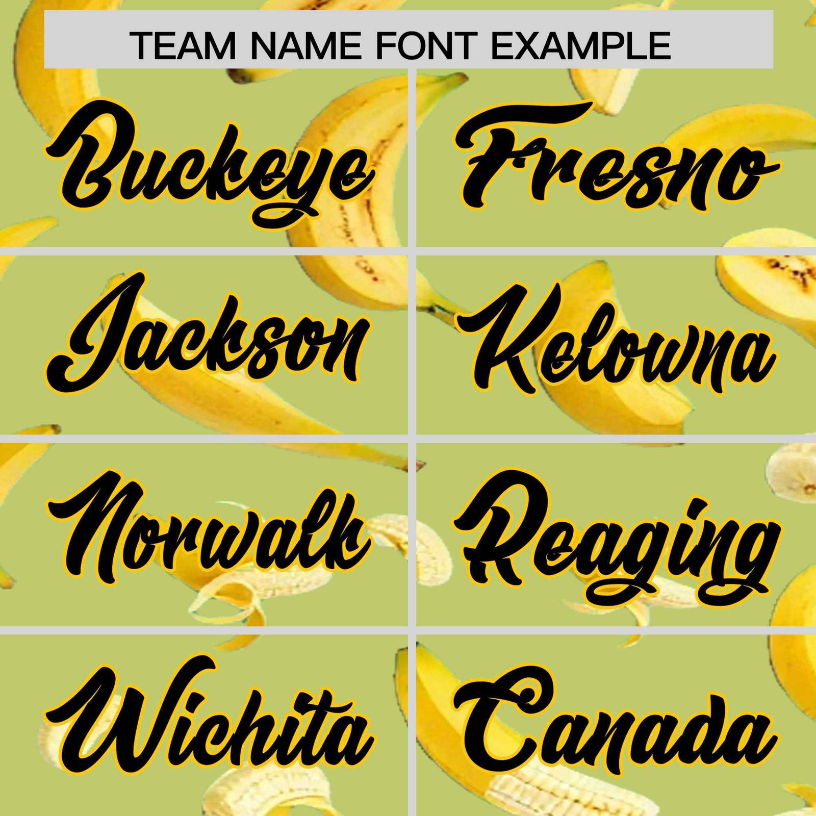 Custom Champagne Banana Graffiti Pattern Fashion Authentic Baseball Jersey | Graffiti Pattern | Embroidery&Dye-sublimation printing | KXKSHOP