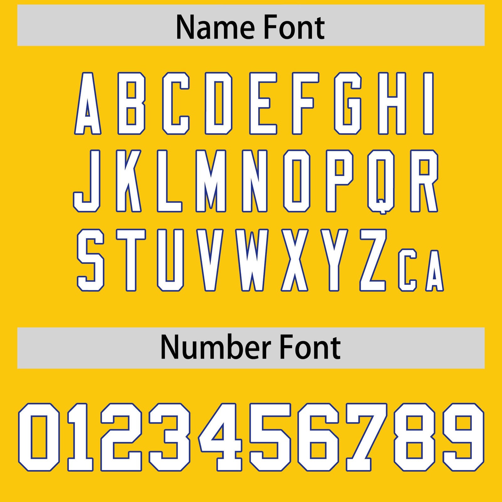 Custom Gold Royal Blue Star Pattern Thick Stripes Baseball Jersey