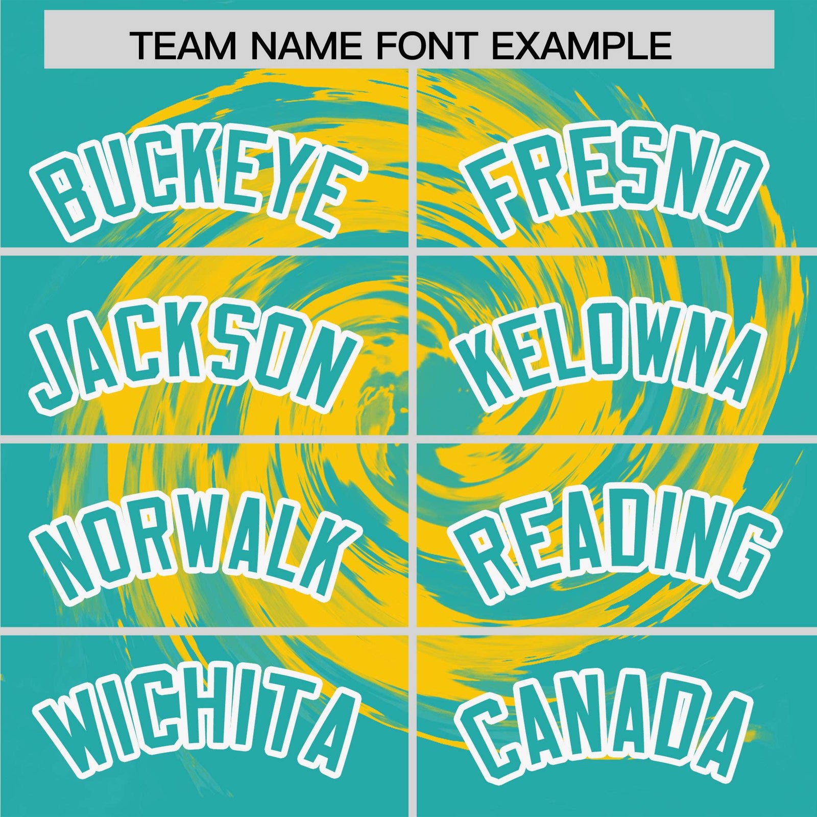 Custom Gold Aqua Swirl Graffiti Pattern Authentic Baseball Jersey