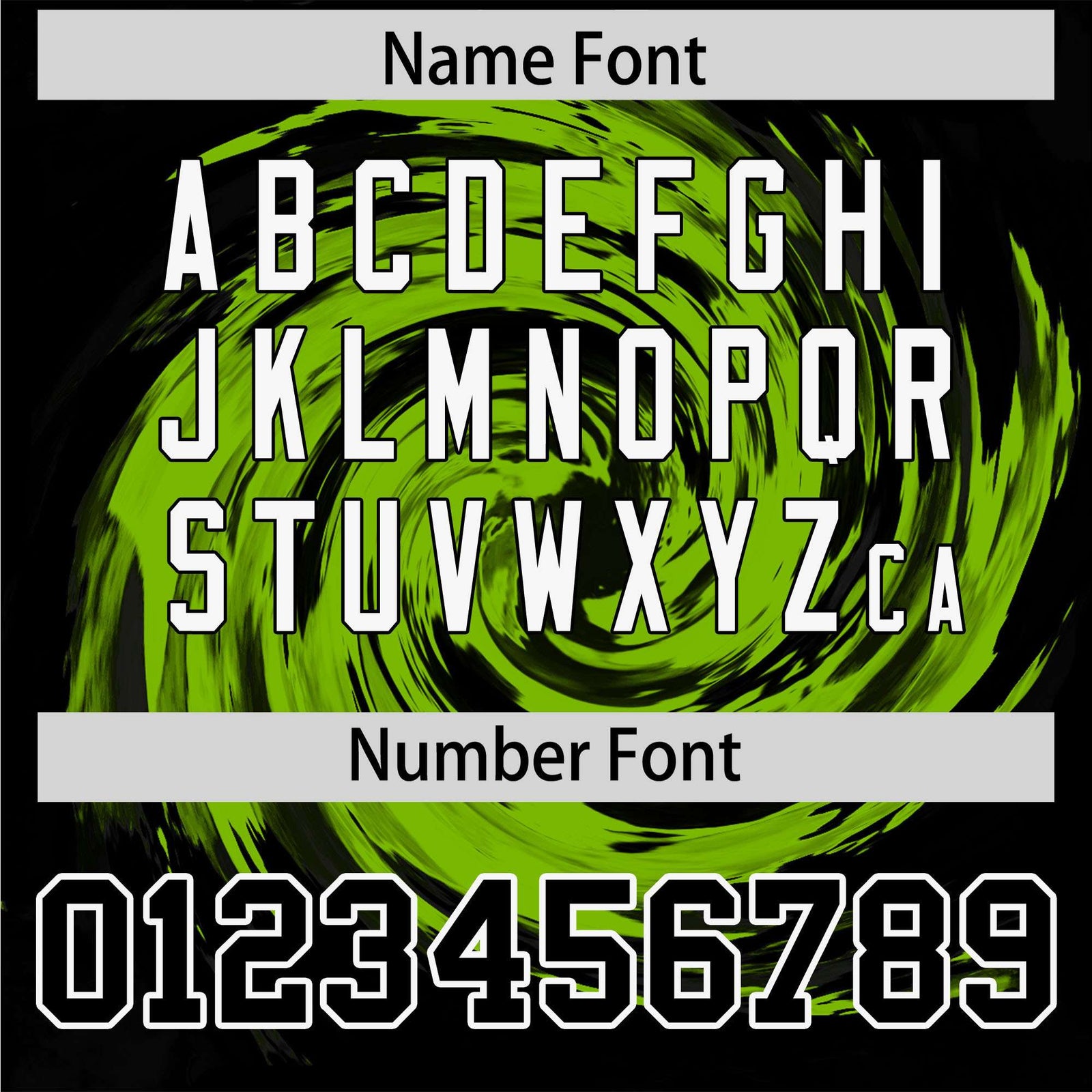 Custom Neon Green Black Swirl Graffiti Pattern Authentic Baseball Jersey