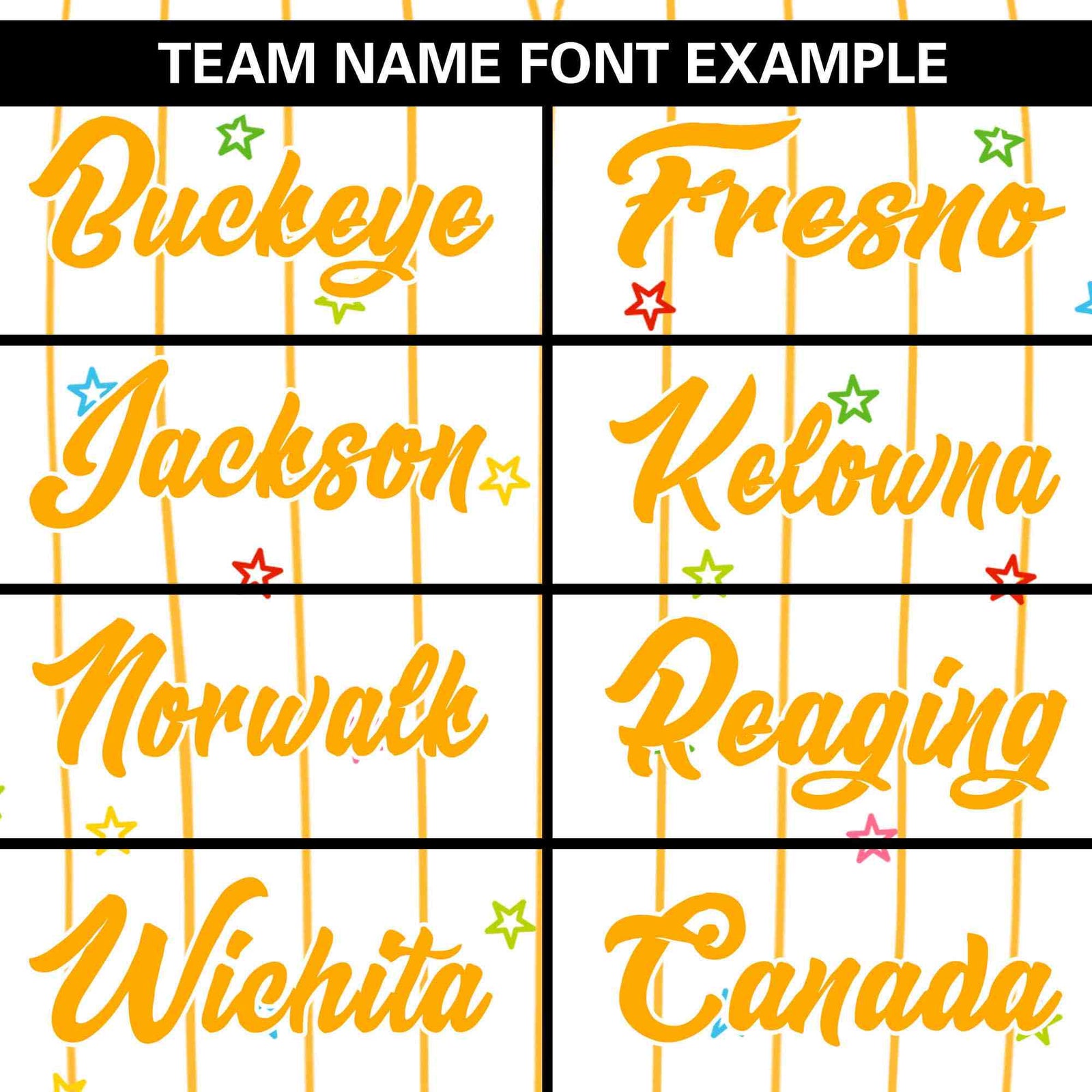 Custom White Yellow Stripe Fashion Personalized Star Pattern Authentic Baseball Jersey