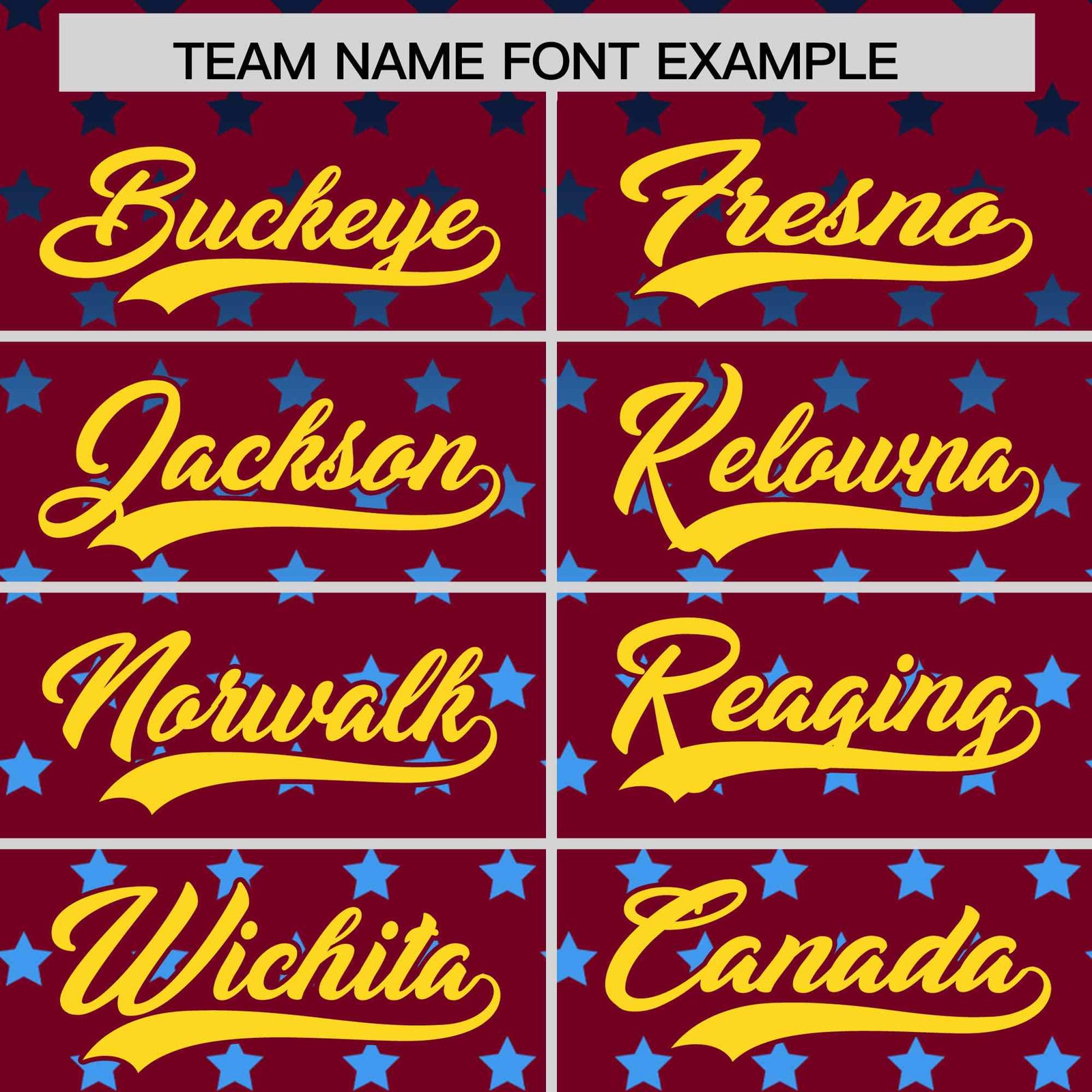 Custom Crimson Gold-White Raglan Sleeve Personalized Star Print Authentic Baseball Jersey