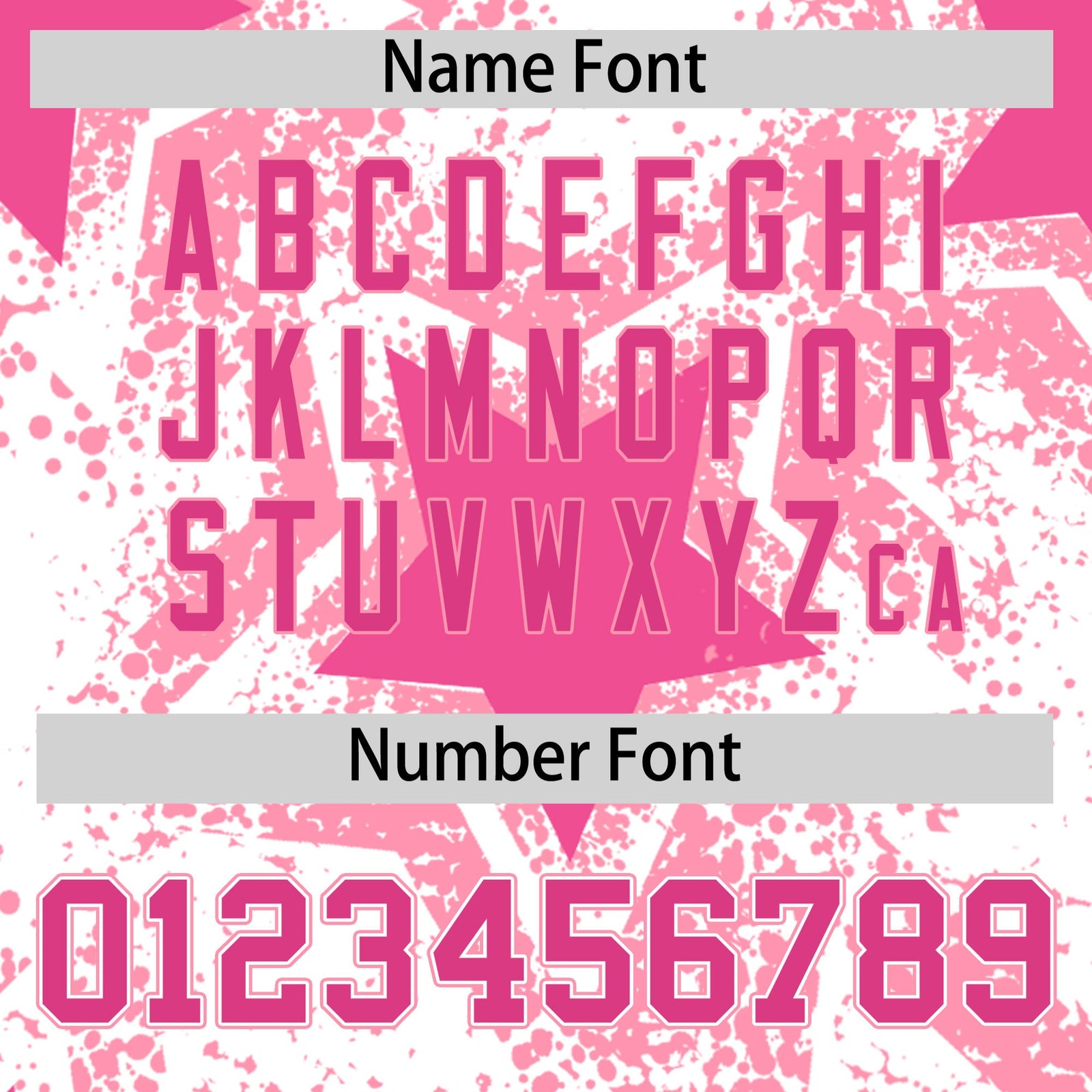 Custom White Pink Light Pink Star Graffiti Team Baseball Jerseys With Custom Names, Numbers & Logos Stretch Fabric Baseball Jersey| KXKSHOP