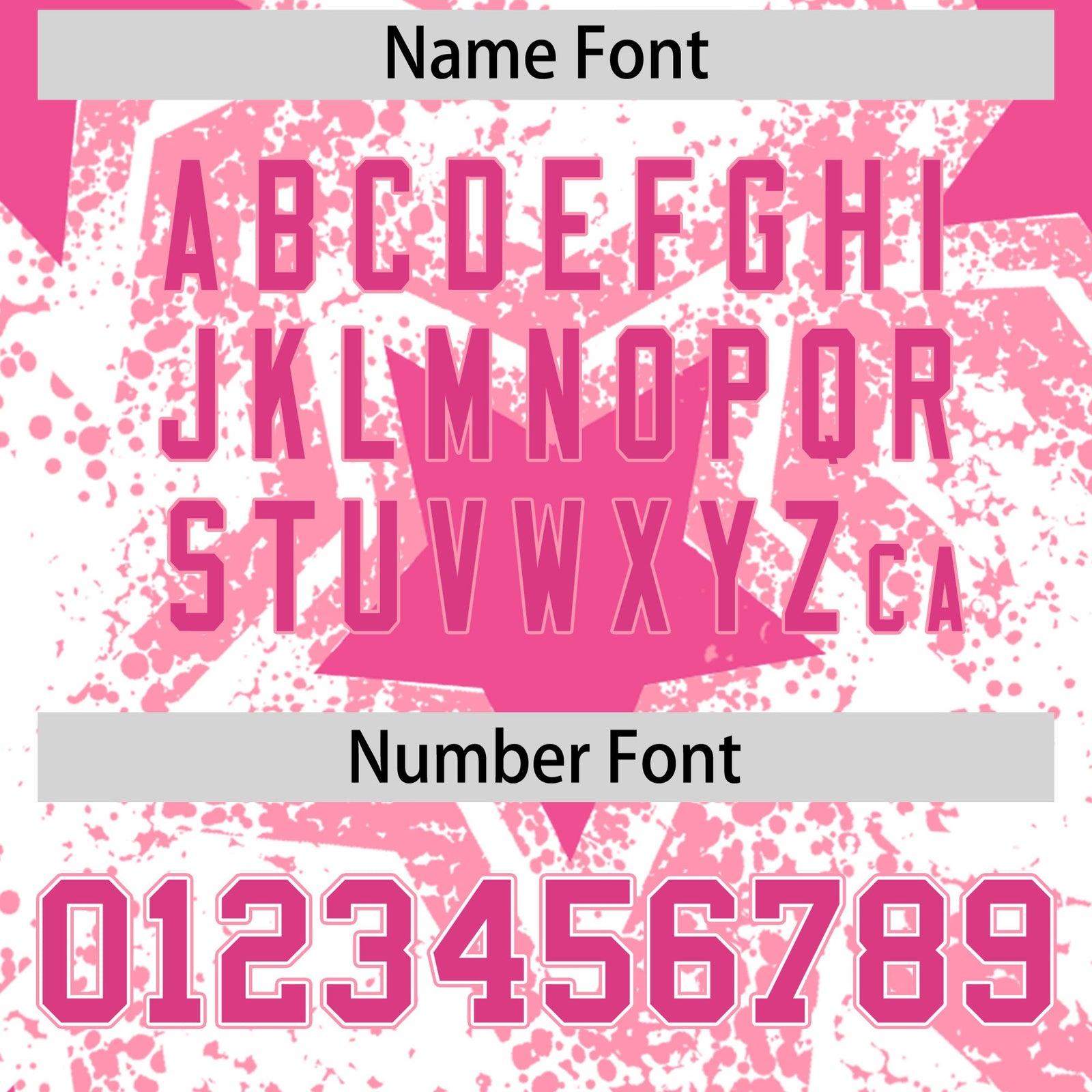Custom White Pink Light Pink Star Graffiti Team Baseball Jerseys With Custom Names, Numbers & Logos Stretch Fabric Baseball Jersey| KXKSHOP