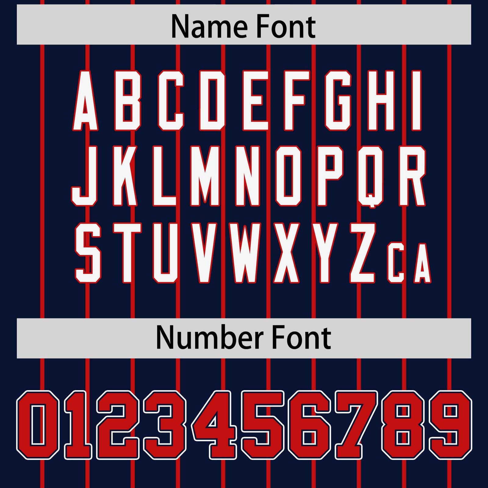 Custom Navy Red Stripe Fashion Sleeves Gradient Authentic Baseball Jersey