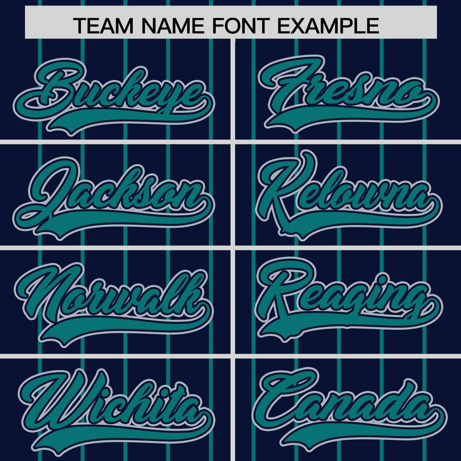 Custom Navy Aqua Stripe Fashion Sleeves Gradient Authentic Baseball Jersey