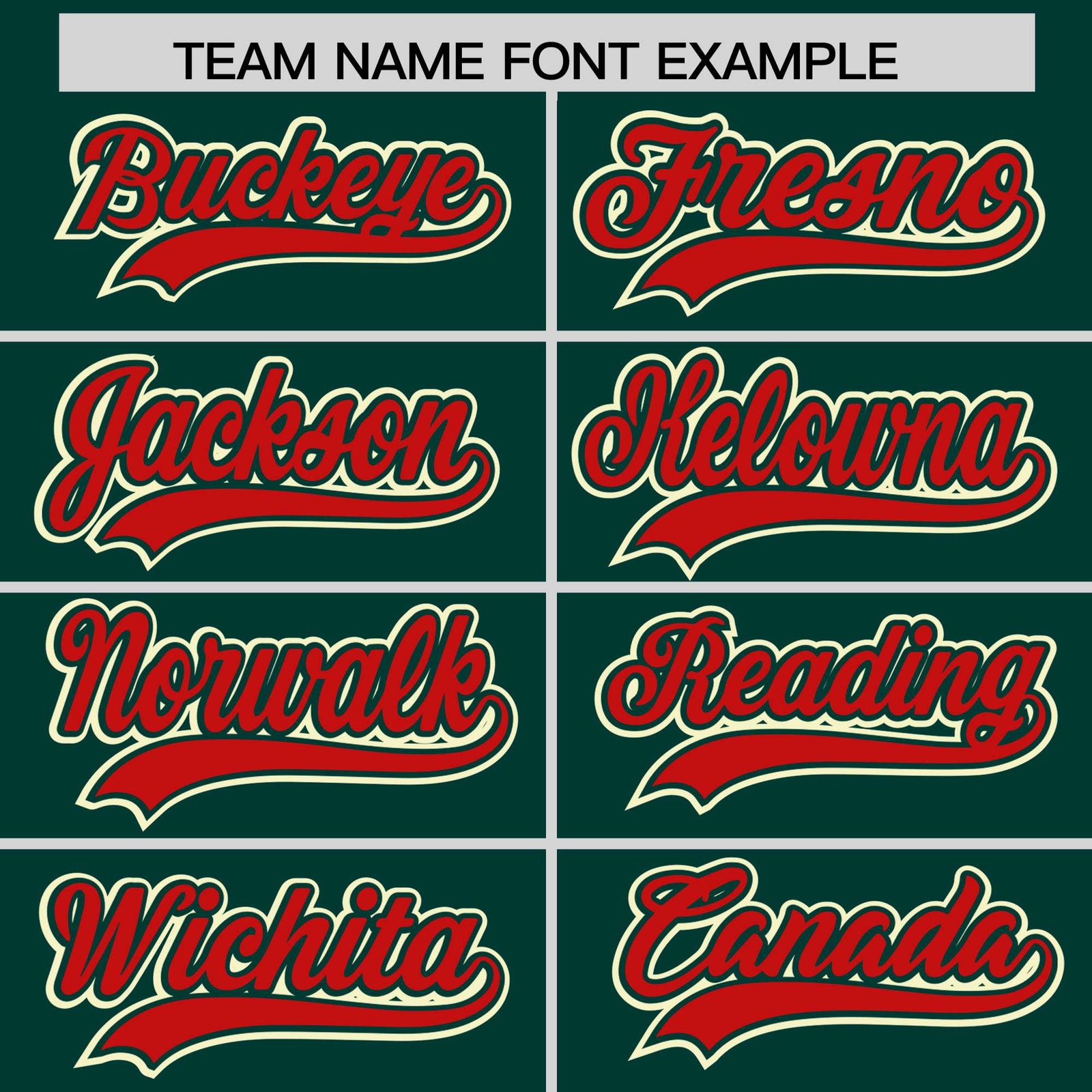 Custom Midnight Green Red and Cream Raglan Sleeves Authentic Baseball Jersey