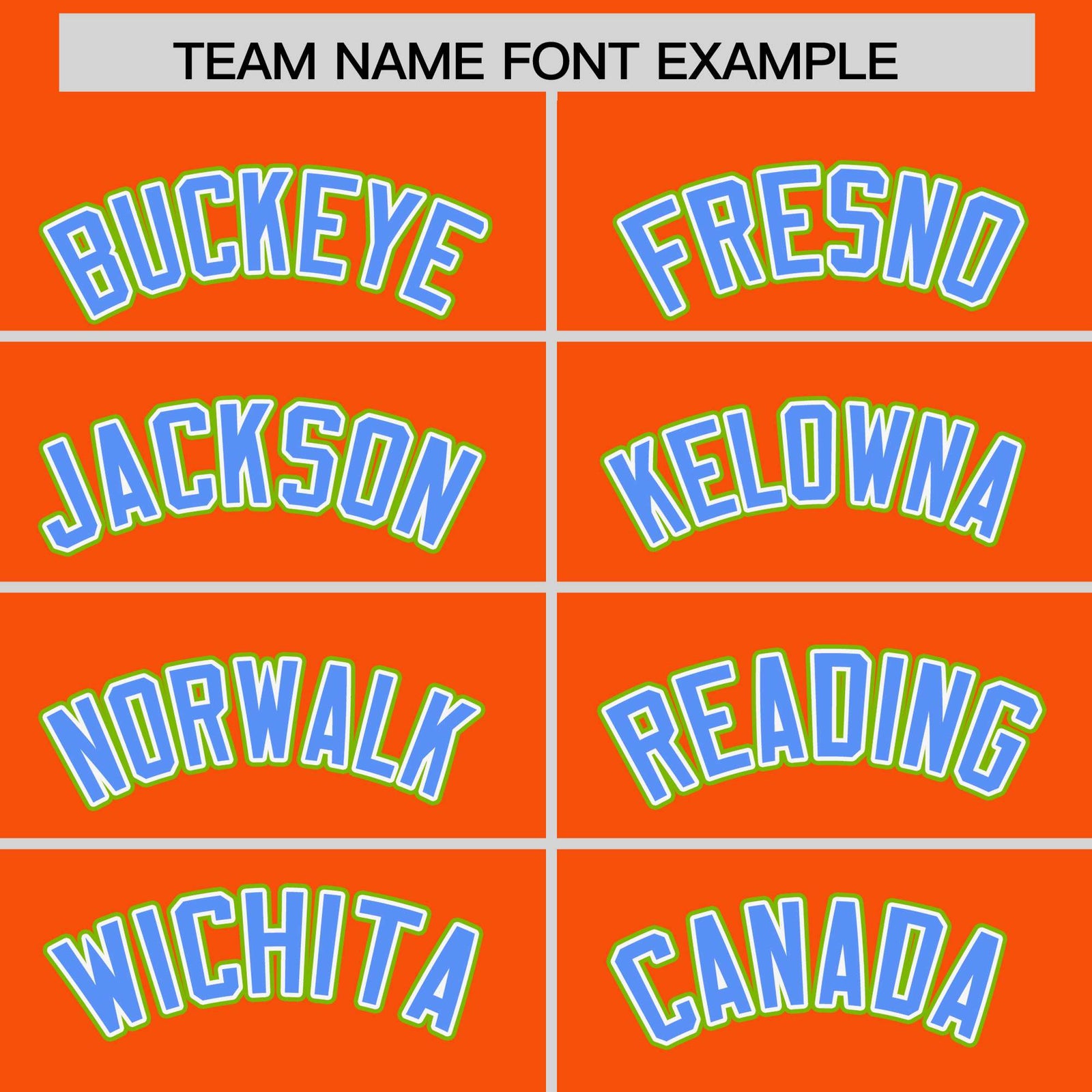 Custom Orange Powder Blue and Neon Green Raglan Sleeves Authentic Baseball Jersey