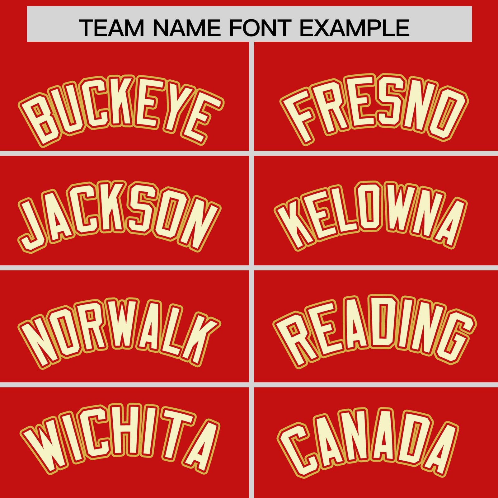 Custom Red Old Gold and Cream Raglan Sleeves Authentic Baseball Jersey