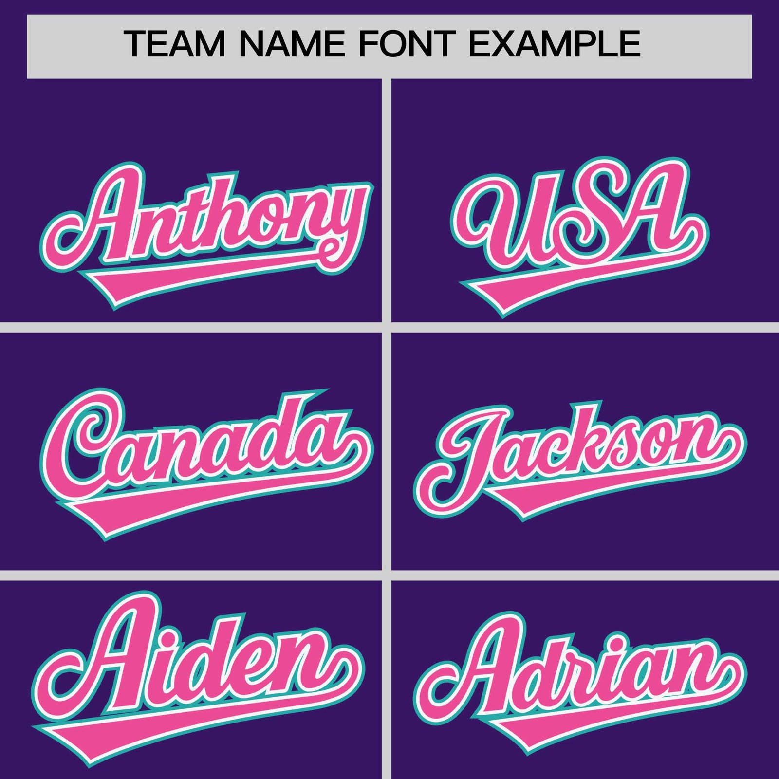 Custom Purple Aqua and Pink Raglan Sleeves Authentic Baseball Jersey