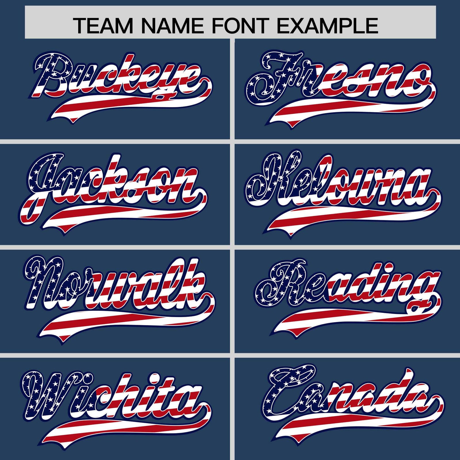 Custom Midnight Blue American Flag Design Personalized Baseball Jersey
