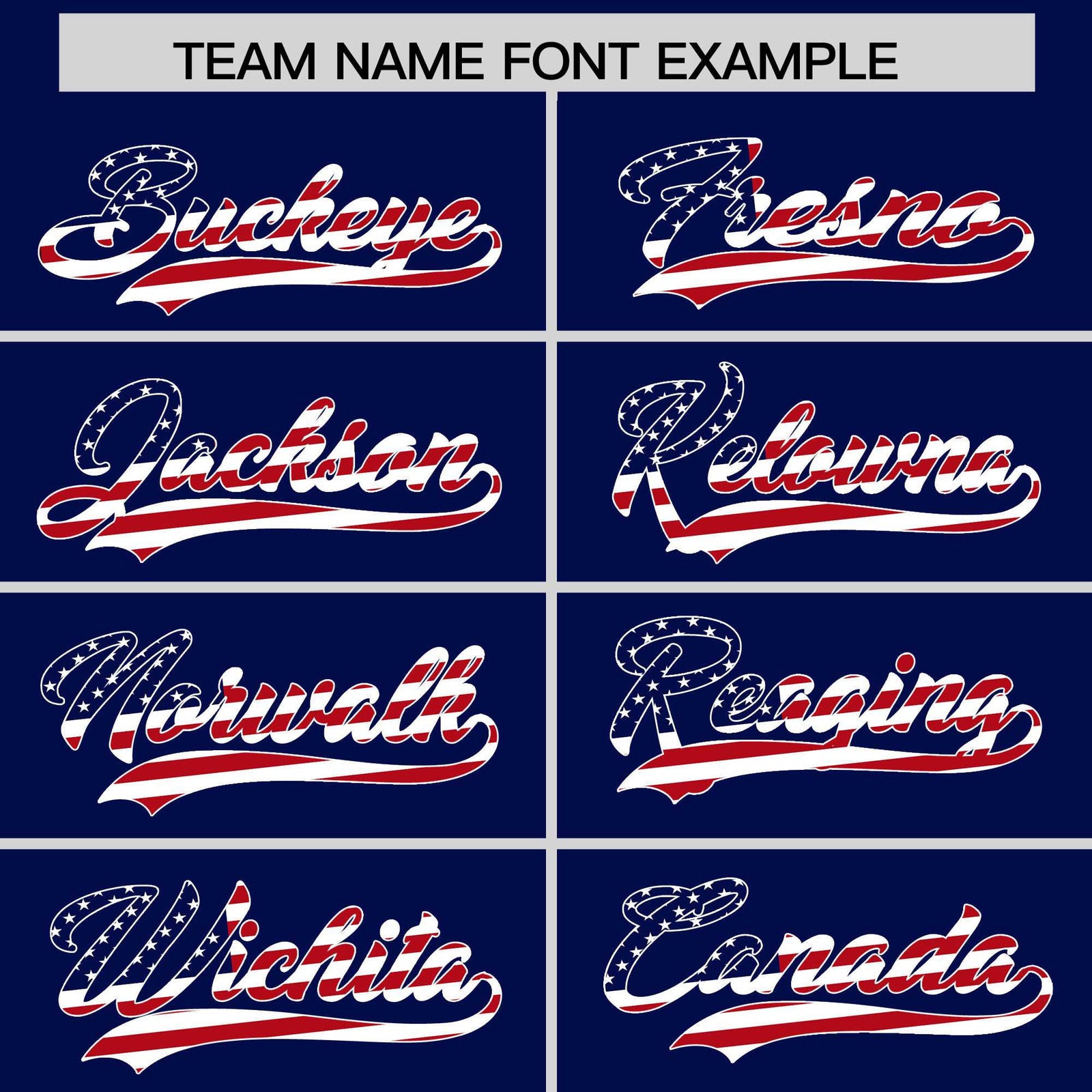 Custom Dark Blue American Flag Design Personalized Baseball Jersey