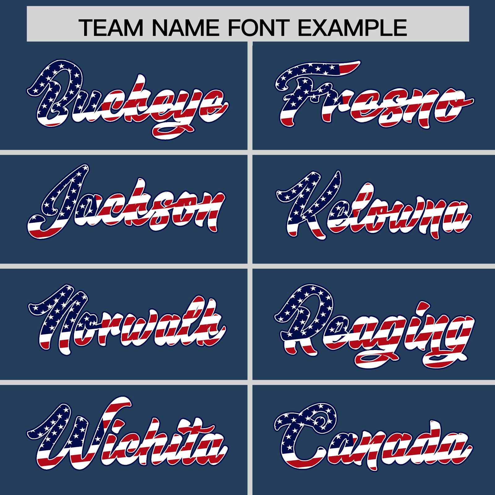 Custom Midnight Blue American Flag Design Personalized Baseball Jersey
