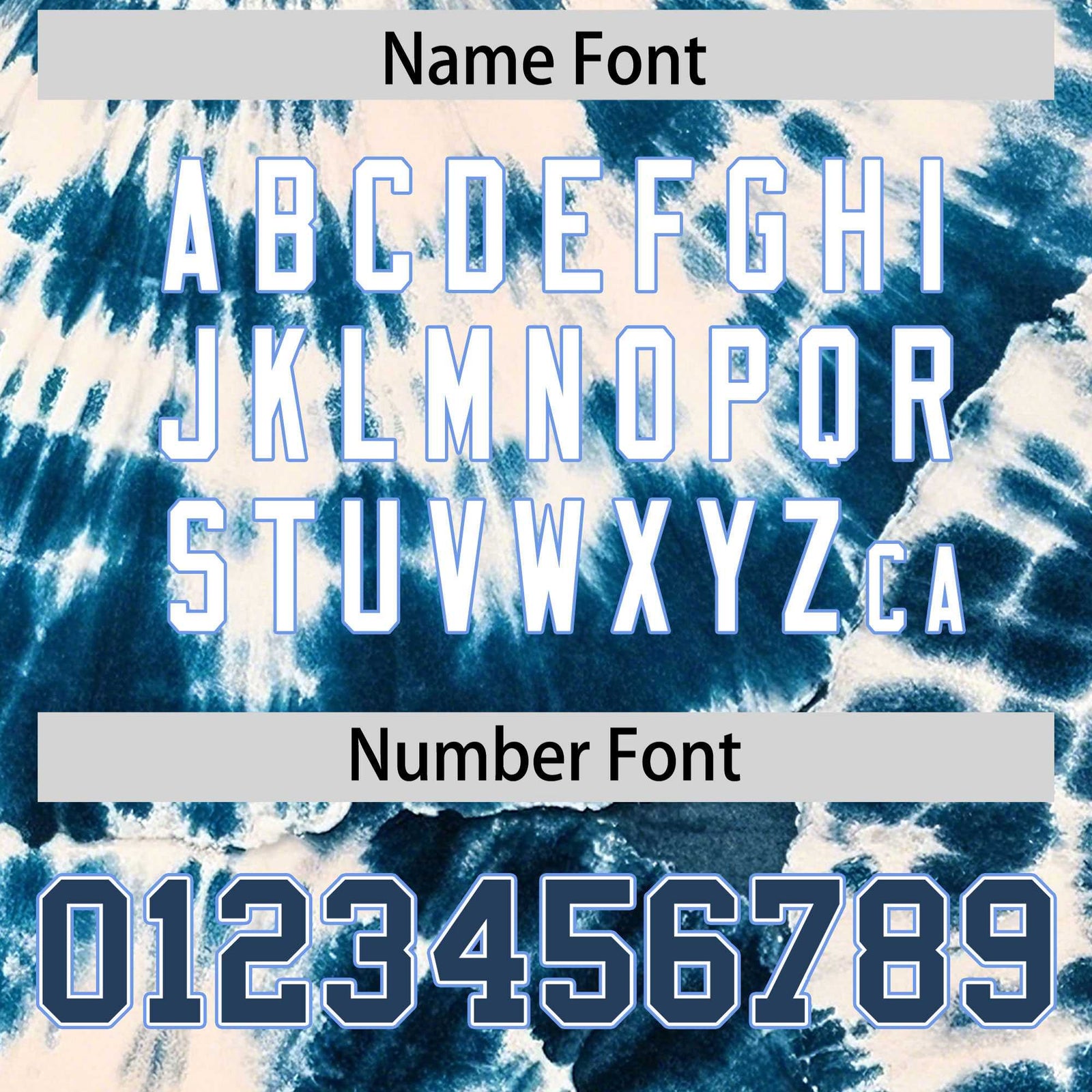 Custom Midnight Blue Tie-Dye Graffiti Pattern Authentic Baseball Jersey