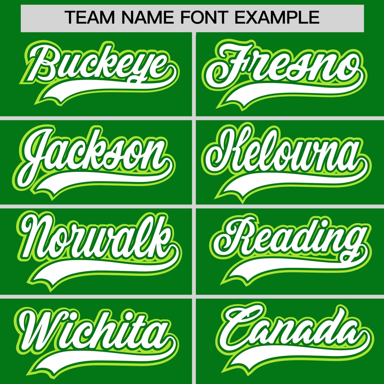Custom Kelly Green White Neon Green Classic Style Stitched Sports Uniform For Men Women Youth Personalized Quick Dry Baseball Jersey| KXKSHOP