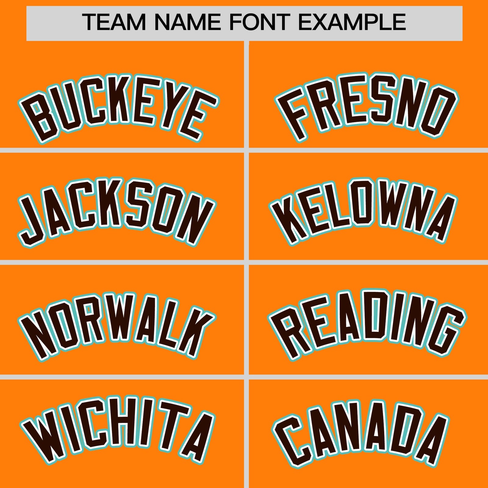 Custom Orange Brown White Classic Style Stitched Sports Uniform For Men Women Youth Personalized Quick Dry Baseball Jersey| KXKSHOP
