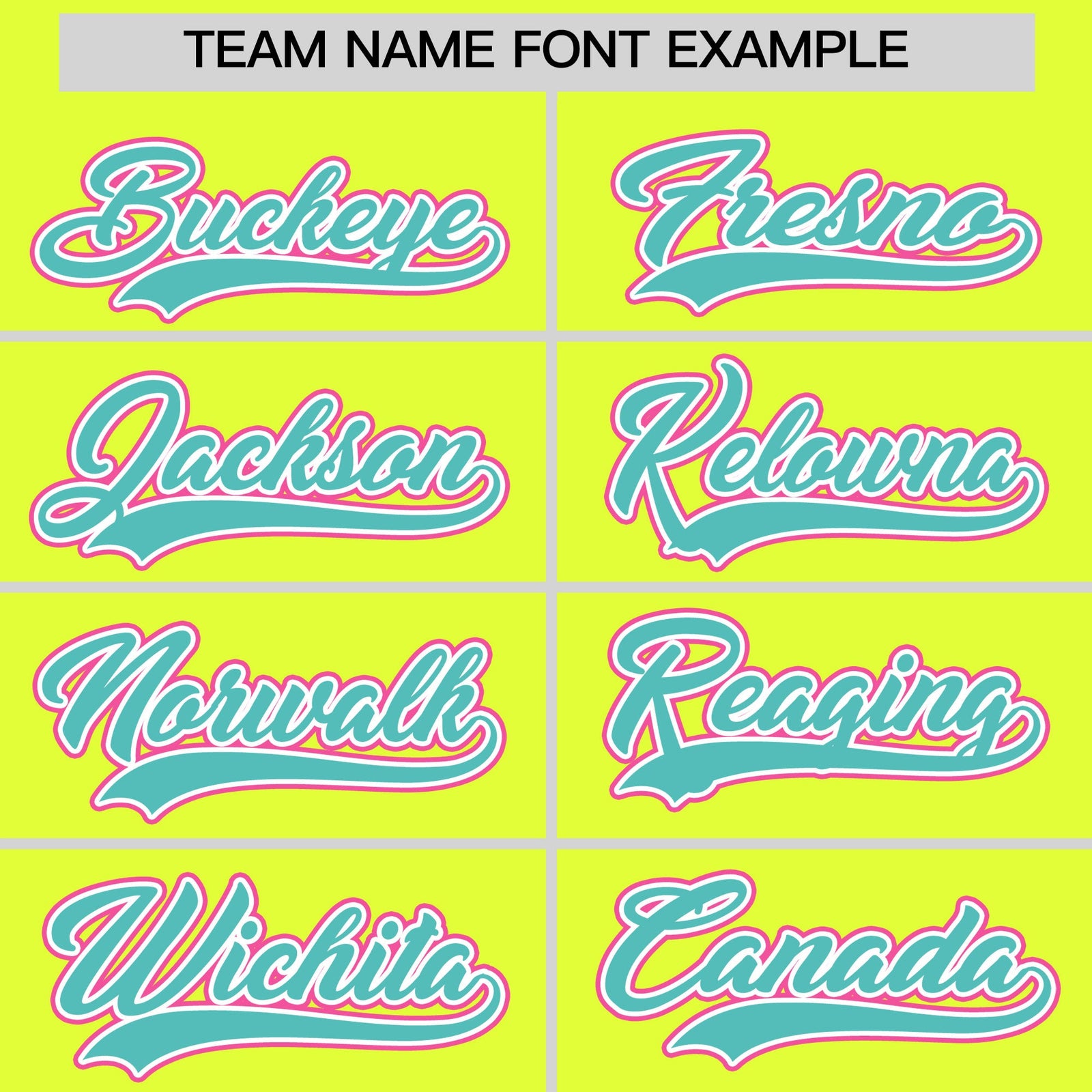 Custom Fluorescent Green Rose Red Teal Classic Style Stitched Sports Uniform For Men Women Youth Personalized Lightweight Baseball Jersey| KXKSHOP