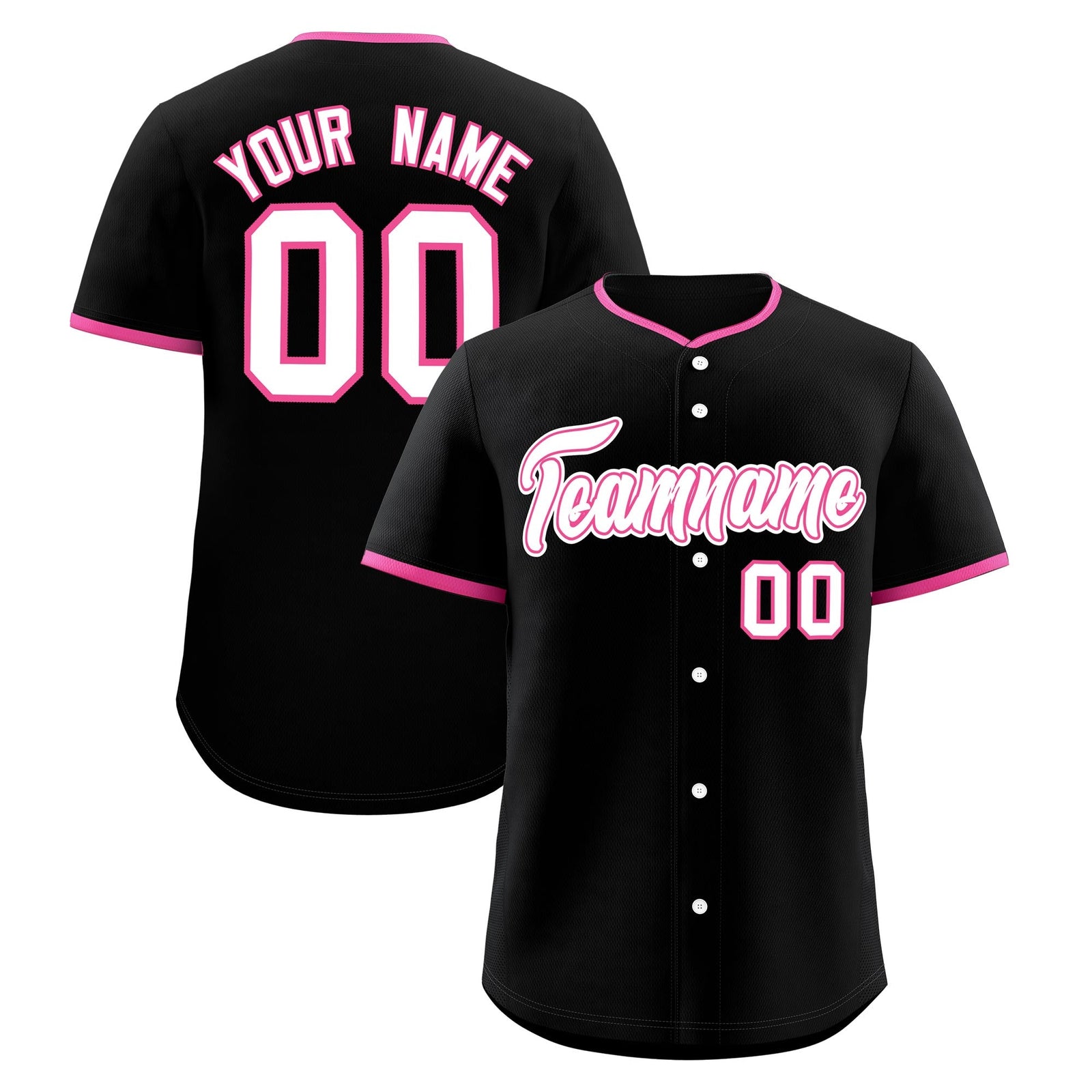 Custom Black Rose Red White Classic Style Stitched Sports Uniform For Men Women Youth Personalized Lightweight Baseball Jersey| KXKSHOP