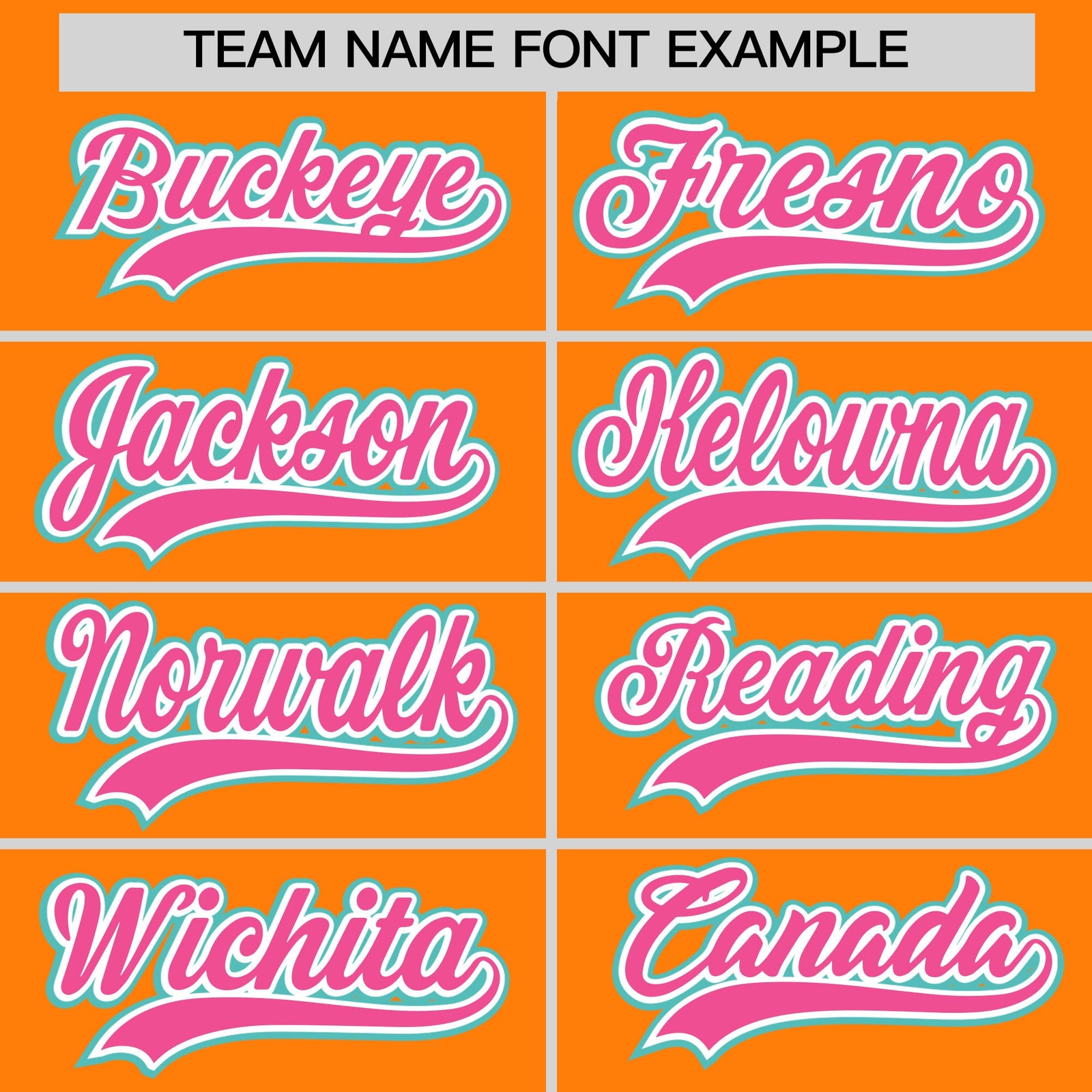 Custom Orange Classic Style Stitched Sports Uniform Personalized For Teams Quick Dry Baseball Jersey| KXKSHOP