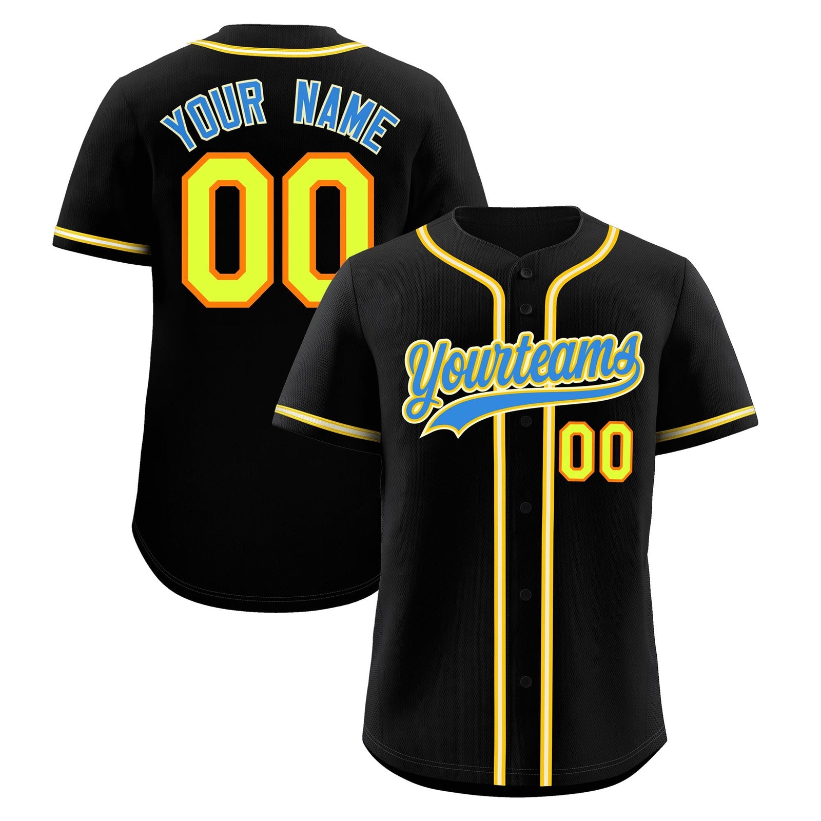 Custom Black Classic Style Stitched Sports Uniform Personalized For Teams Quick Dry Baseball Jersey| KXKSHOP