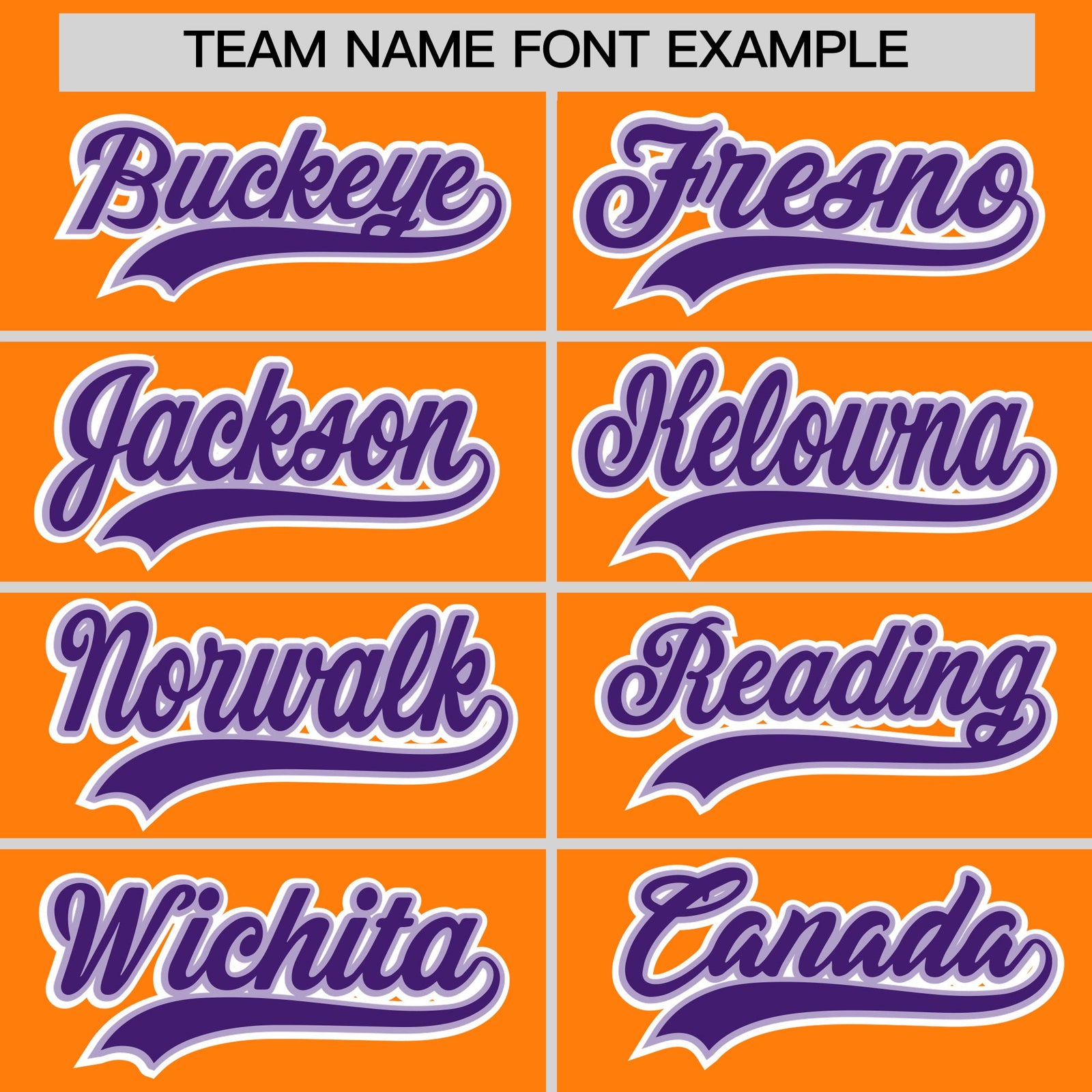Custom Orange Classic Style Stitched Sports Uniform Personalized For Teams Quick Dry Baseball Jersey| KXKSHOP