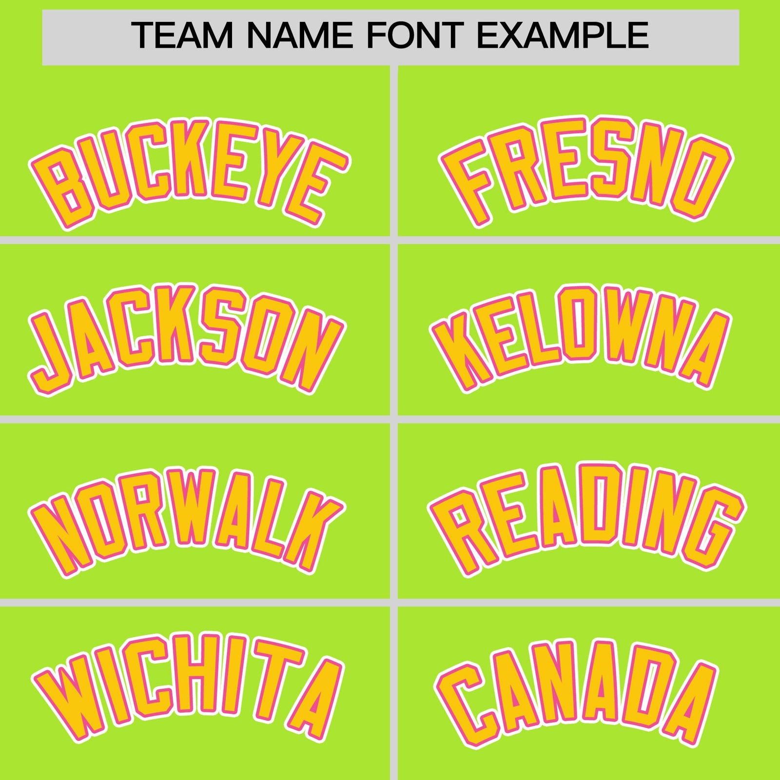 Custom Neon Creen Classic Style Stitched Sports Uniform Personalized For Teams Lightweight Baseball Jersey| KXKSHOP