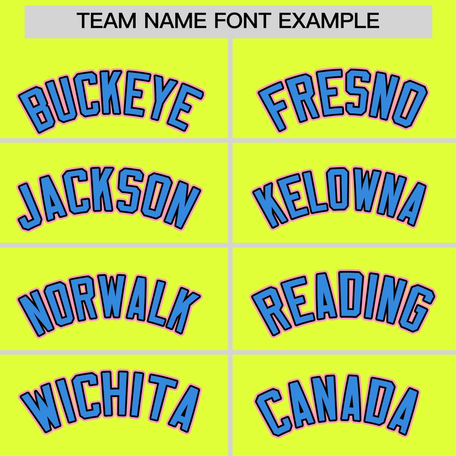 Custom Fluorescent Green Classic Style Stitched Sports Uniform Personalized For Teams Quick Dry Baseball Jersey| KXKSHOP