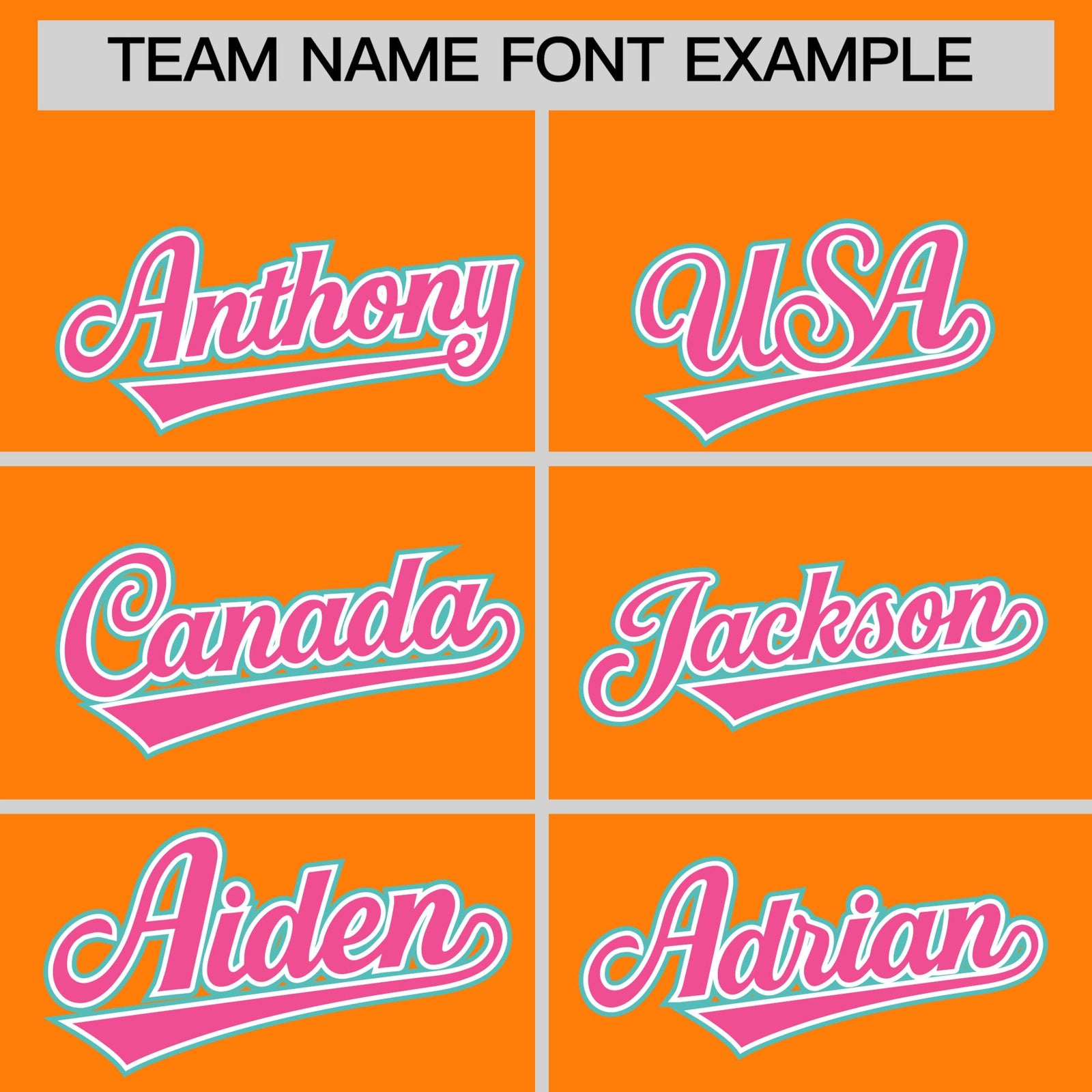 Custom Orange Classic Style Stitched Sports Uniform Personalized For Teams Quick Dry Baseball Jersey| KXKSHOP